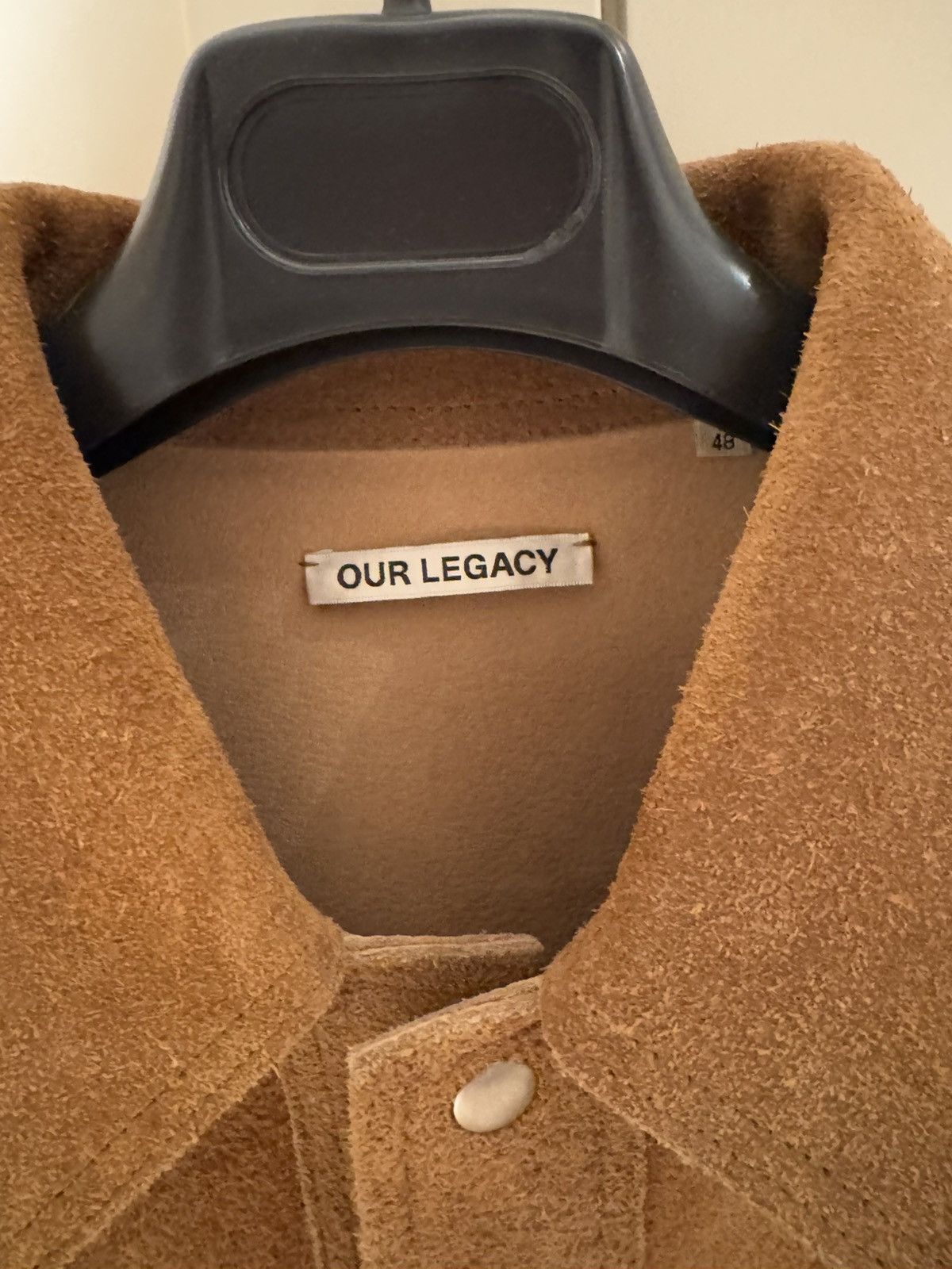 Our Legacy RARE GRAIL Our Legacy Suede Trucker Jacket Size US M / EU 48-50 / 2 - 2 Thumbnail