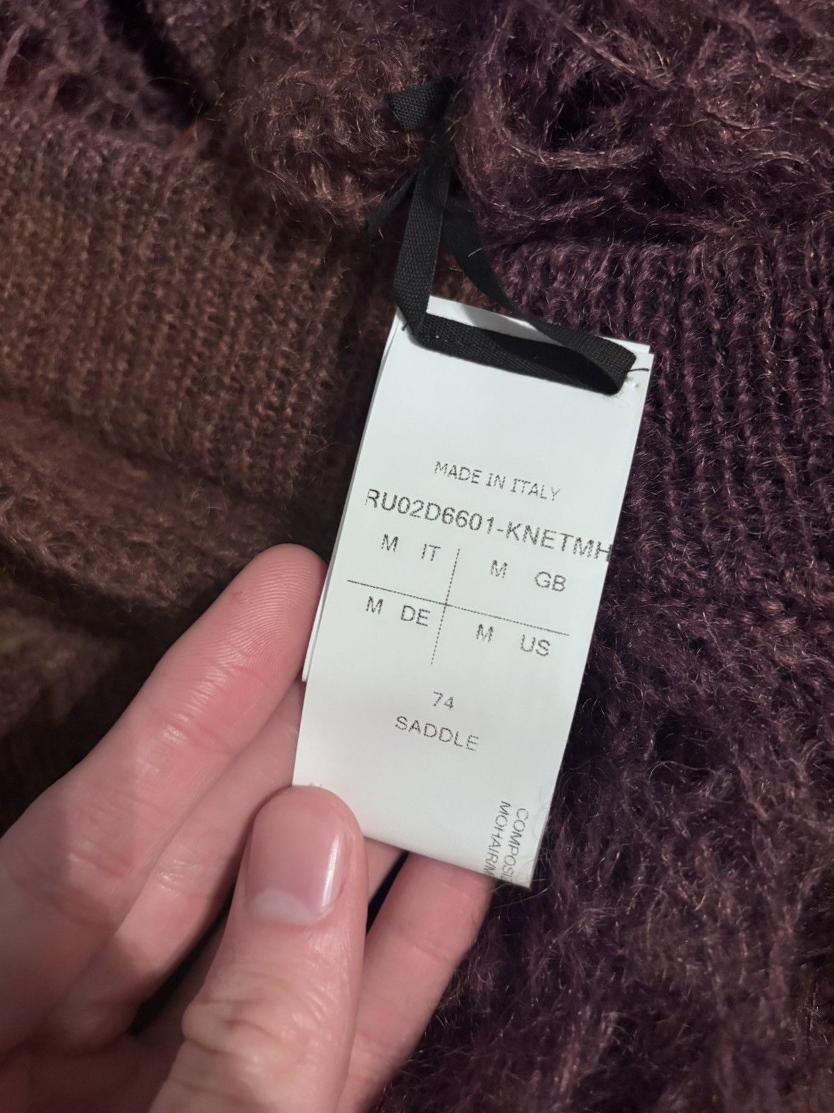 Rick Owens rick owens spider banana sweater thneed Size US M / EU 48-50 / 2 - 7 Thumbnail