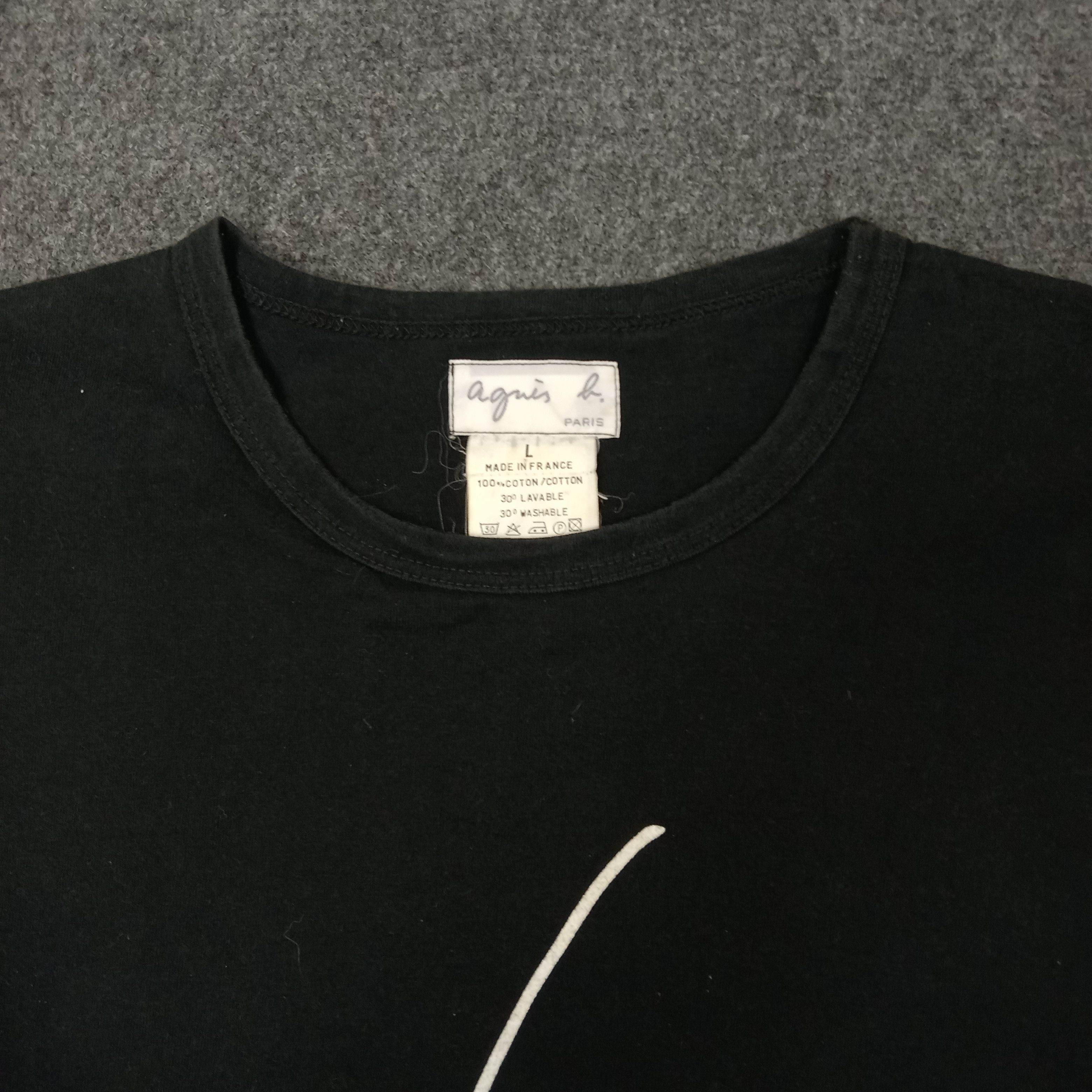 agnes b. Agnes B. Homme Paris made in France Tshirt C223N69 Size US M / EU 48-50 / 2 - 3 Thumbnail