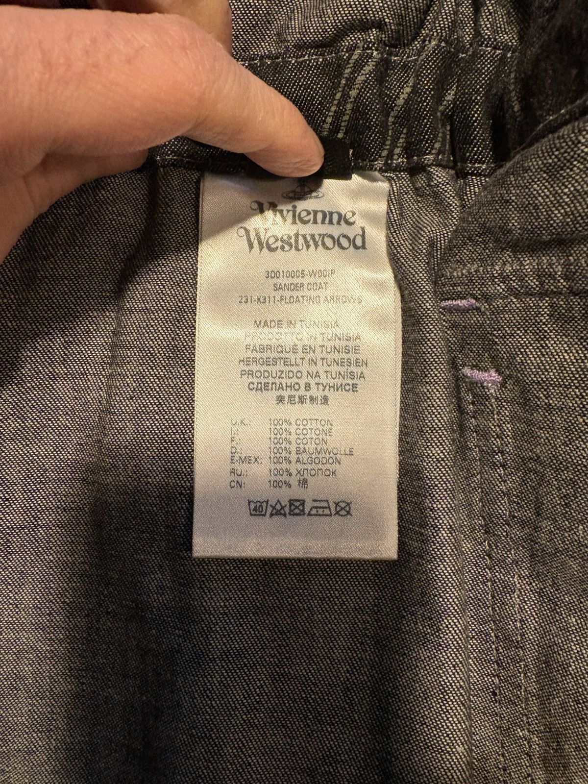 Vivienne Westwood Vivienne Westwood denim parka/overcoat. Size US S / EU 44-46 / 1 - 10 Thumbnail
