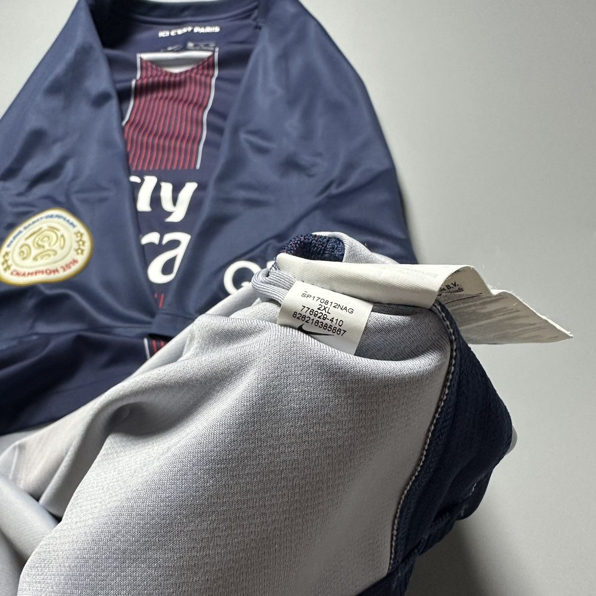 Nike PSG NIKE 2016/2017 FOOTBALL SOCCER HOME JERSEY #11 DI MARIA Size US XXL / EU 58 / 5 - 12 Thumbnail