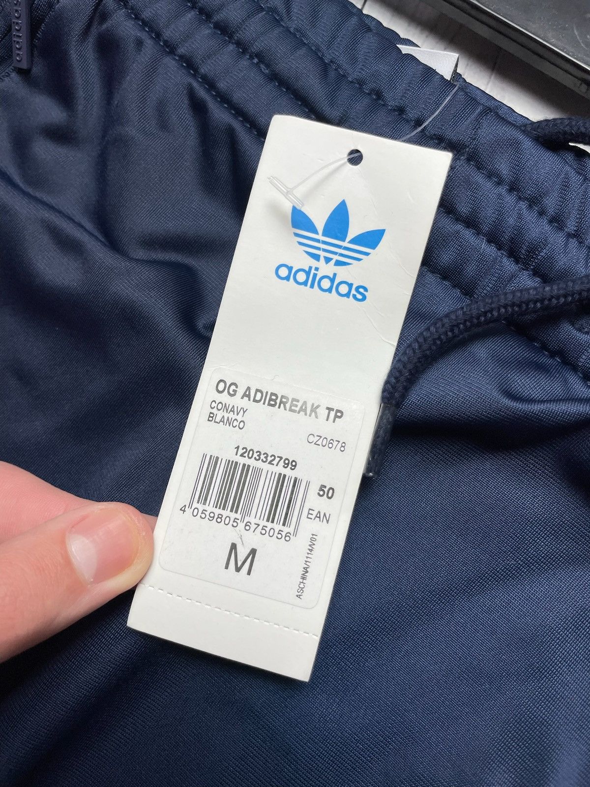 Adidas Vintage Adibreak pants rare navy size S/M Size US 32 / EU 48 - 7 Thumbnail