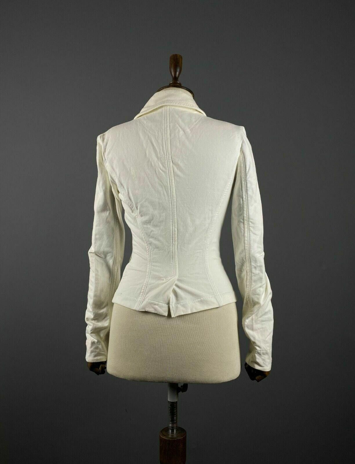 Designer Ladies Weekend Max Mara White Blazer Jacket Size S Size S / US 4 / IT 40 - 5 Thumbnail