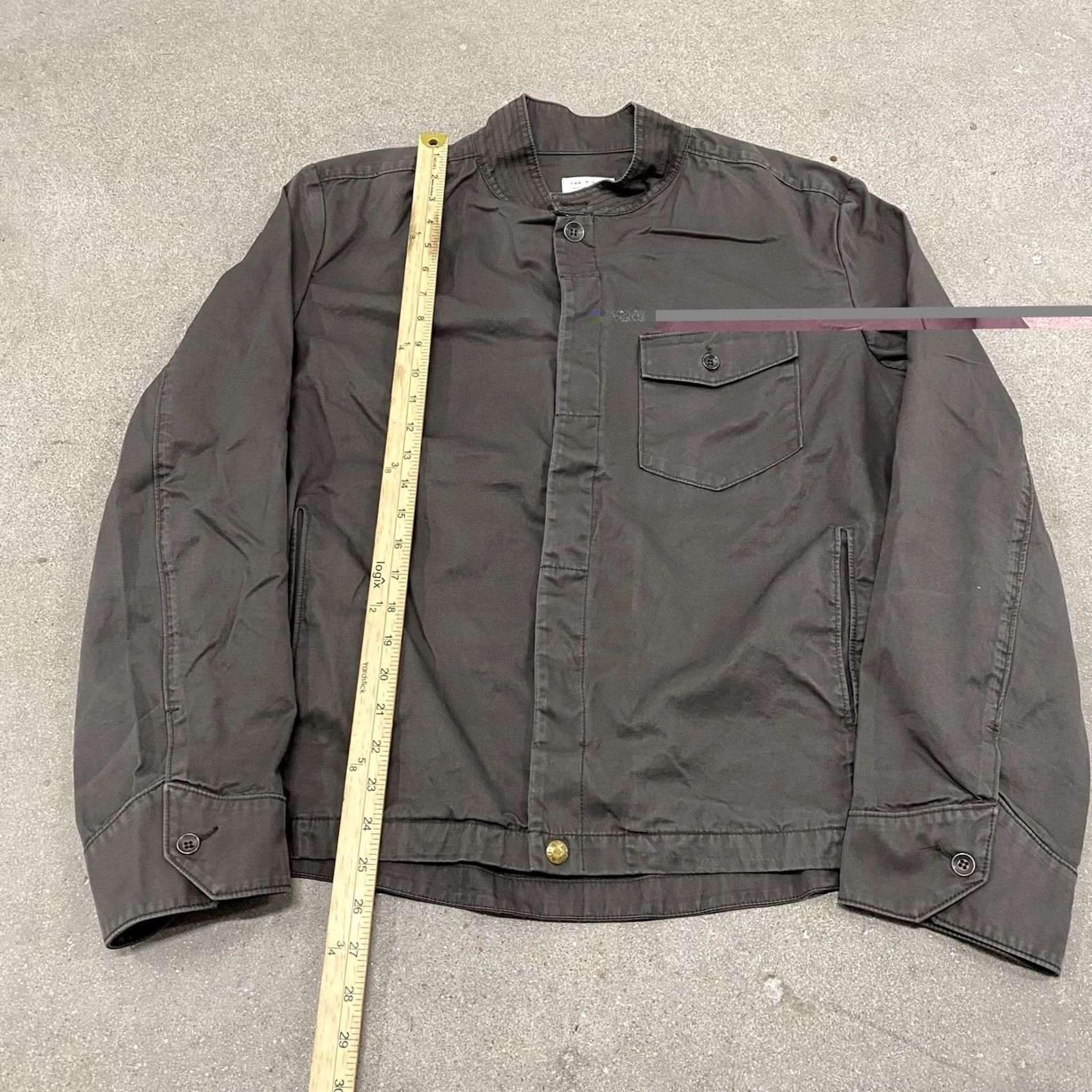 Rag & Bone VINTAGE rag & bone Jacket Grey L Men’s Military Shirt? Size US L / EU 52-54 / 3 - 6 Thumbnail