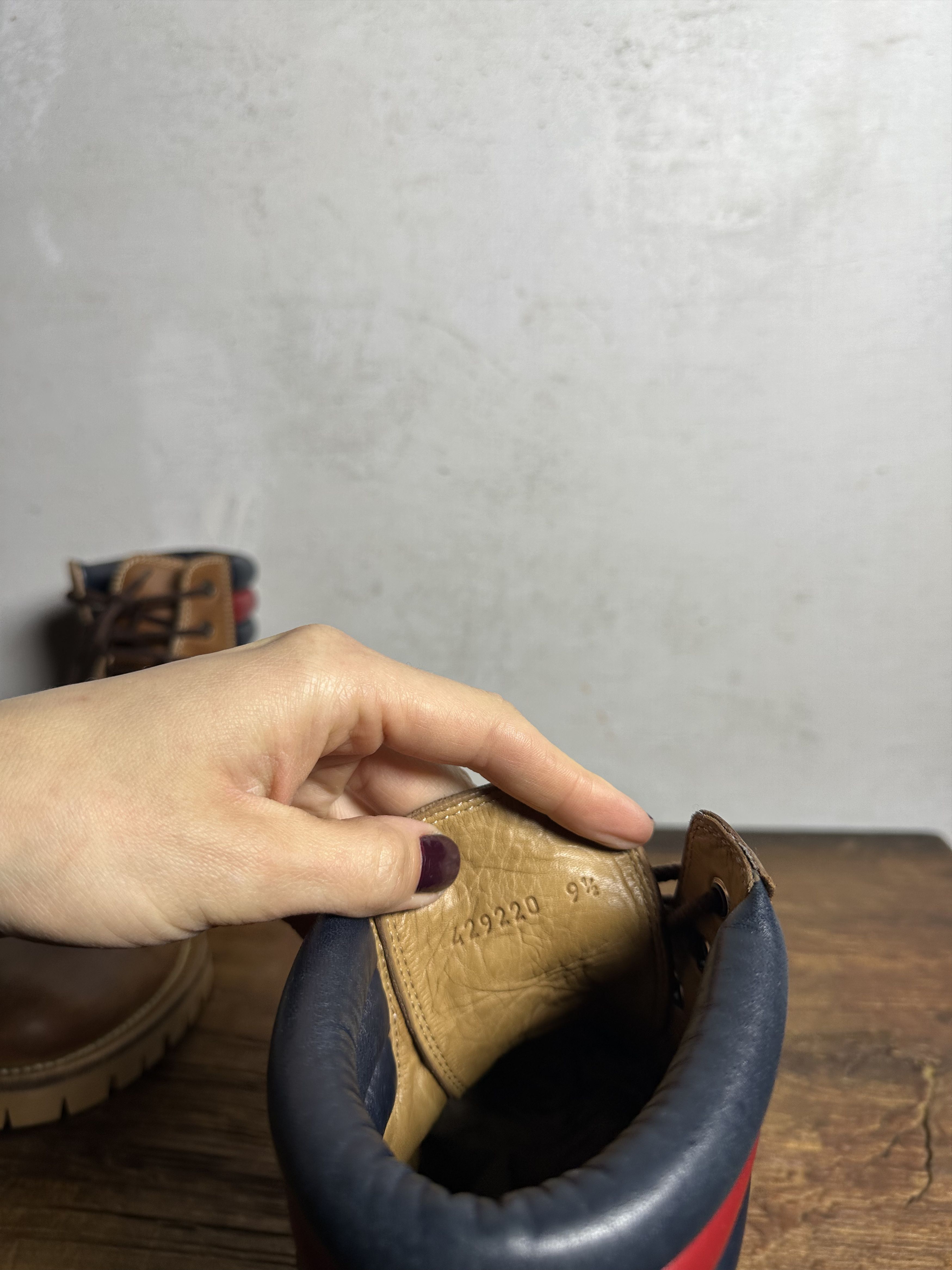 Gucci Gucci Marland Tan Suede Hiking Boots Size US 9.5 / EU 42-43 - 9 Thumbnail