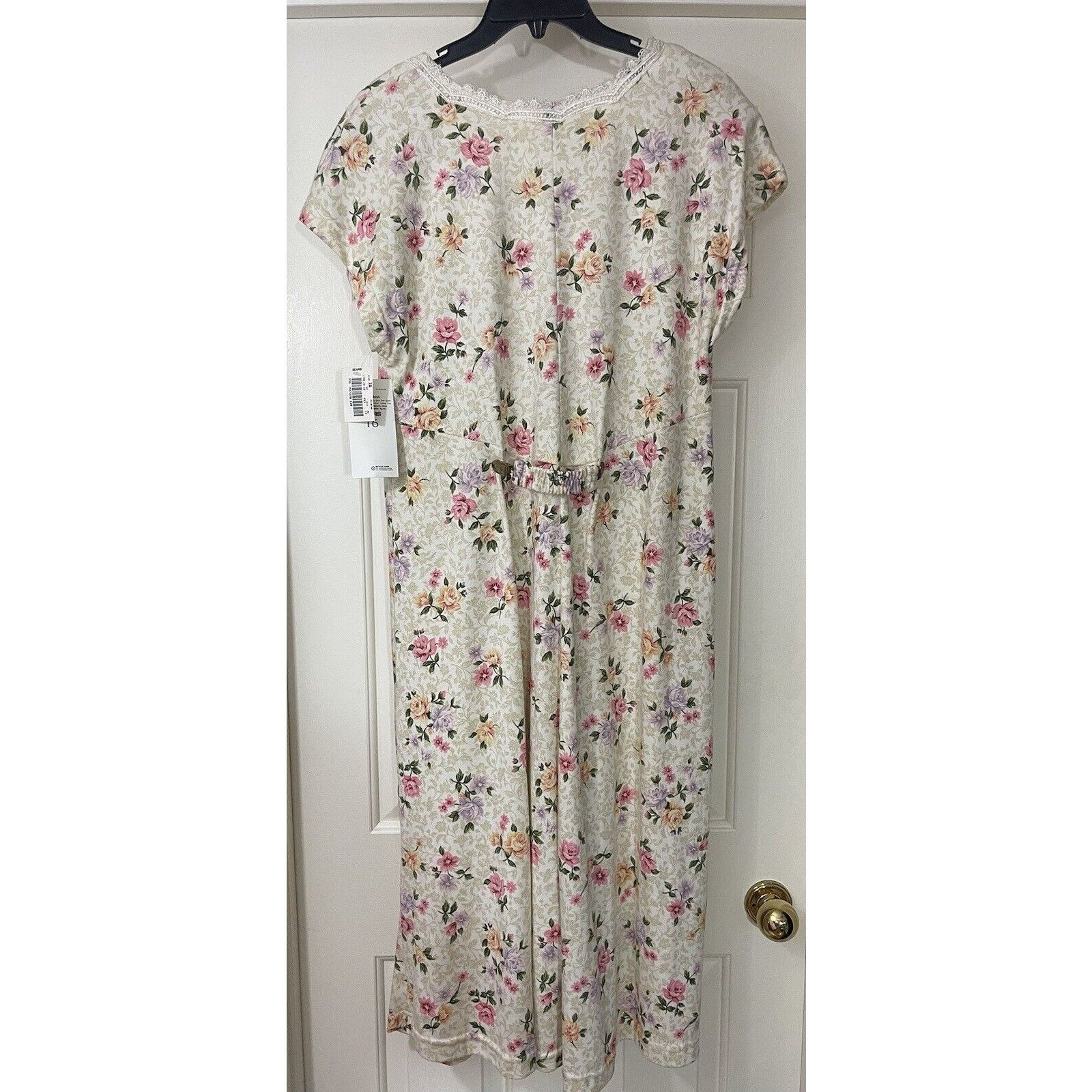 Other Ms Conduct Carriage Court Dress Womens 16P Floral Vintage Size XXL / US 16-18 / IT 52-54 - 5 Thumbnail