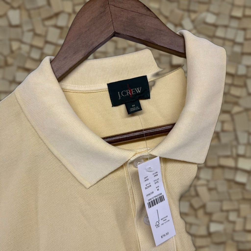 VINTAGE Polo Shirt Men's Medium Short Sleeve Collared