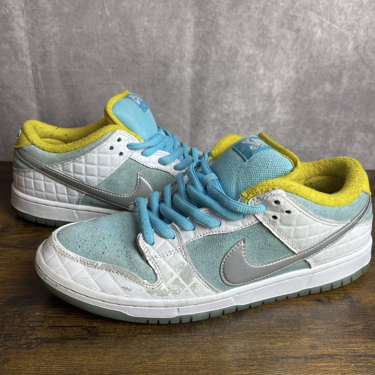 Nike SB Dunk Low Pro FTC Lagoon Pulse Size 10 DH7687-400 Men