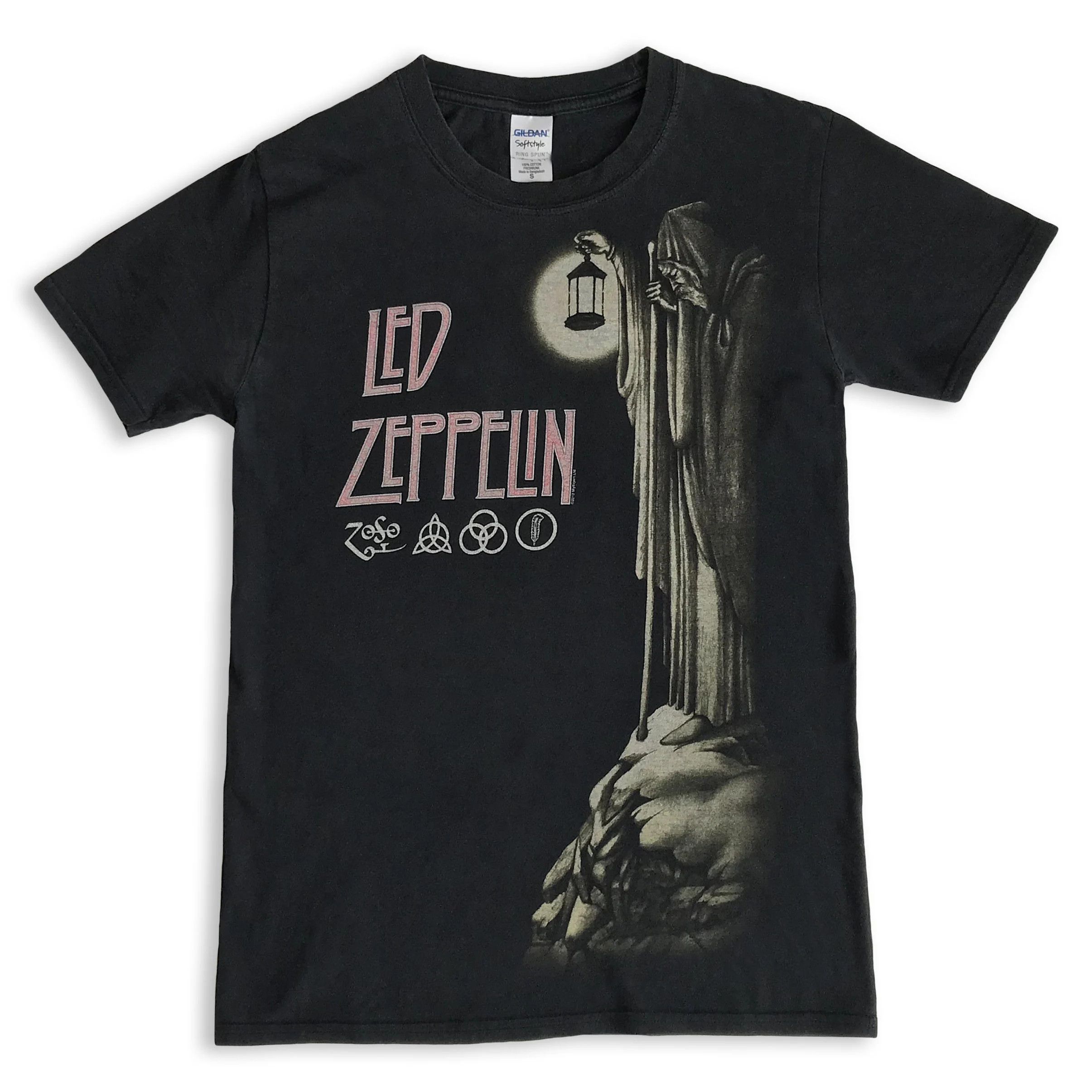 Gildan 2012 LED ZEPPELIN T Shirt Hermit Rock Band Tee Y2K Cotton Size US S / EU 44-46 / 1 - 2 Thumbnail