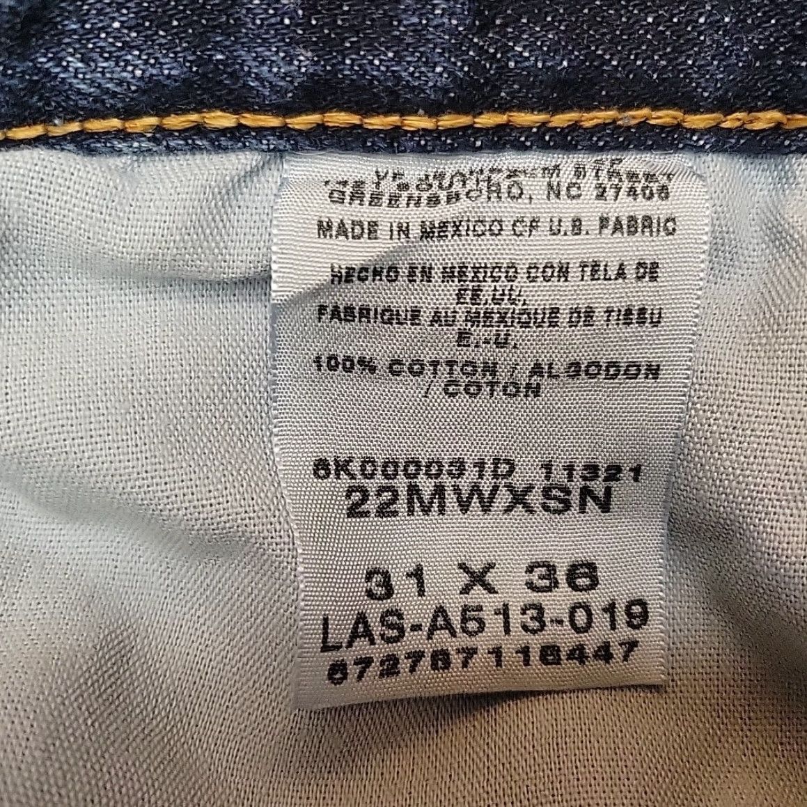 Wrangler Wrangler 20X Jeans Mens 31x36 Blue Twenty X Rodeo Western Cowboy Work Pants Jeans Size US 31 - 5 Thumbnail
