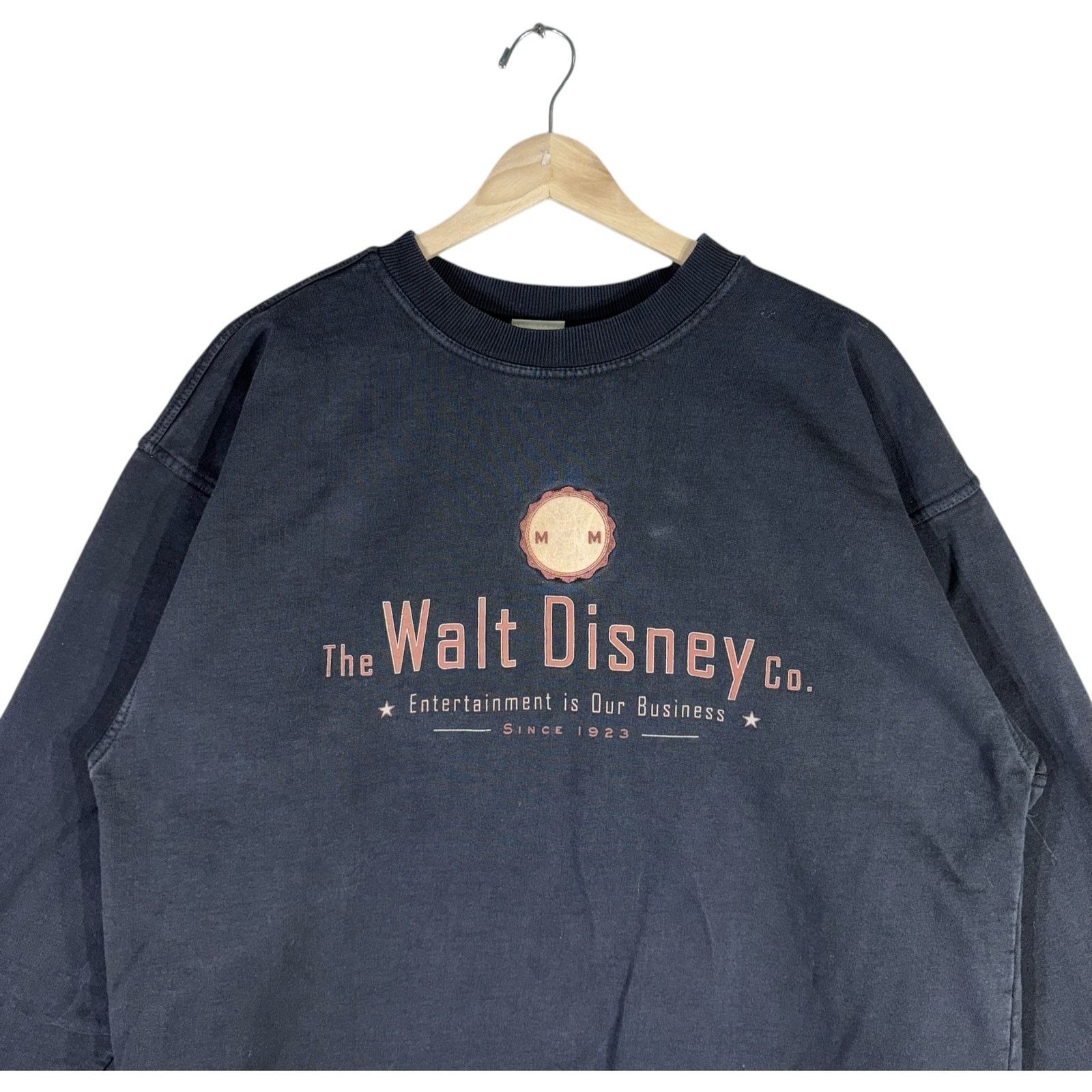 Disney Vintage Walt Disney Co Embroidered Spellout Crewneck 90s M Size US M / EU 48-50 / 2 - 2 Thumbnail