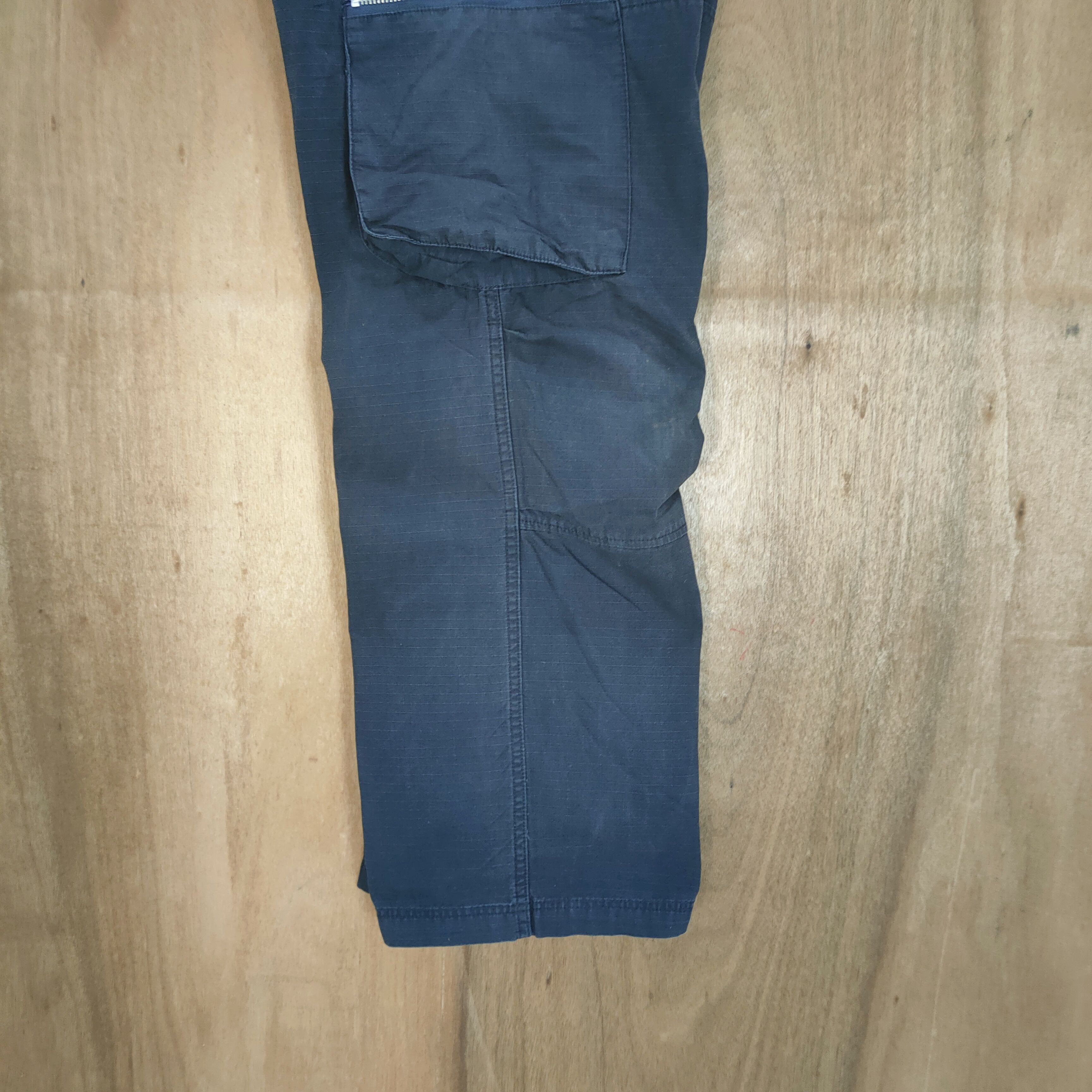 Adidas ADIDAS BLACK CARGO PANTS Size US 34 / EU 50 - 15 Thumbnail