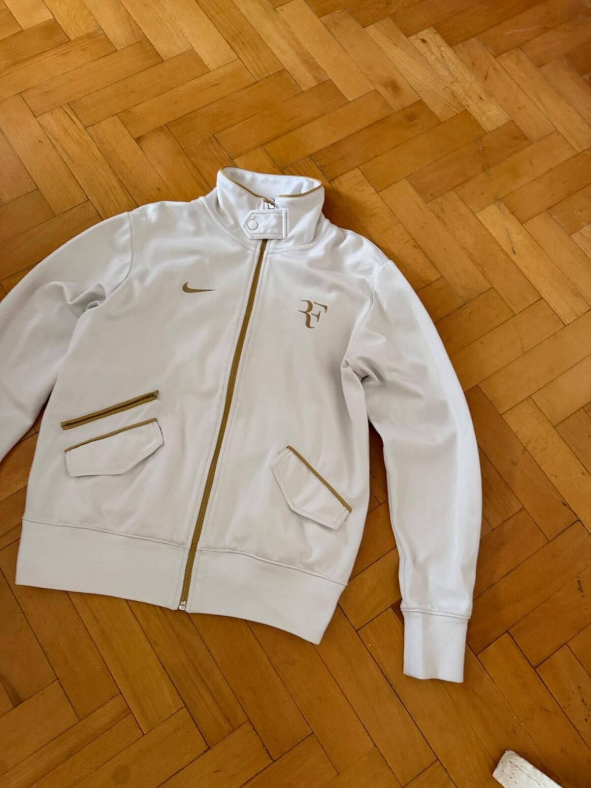 Nike Nike RF Roger Federer Wimbledon 2010 Jacket White Track Top Size US M / EU 48-50 / 2 - 4 Thumbnail