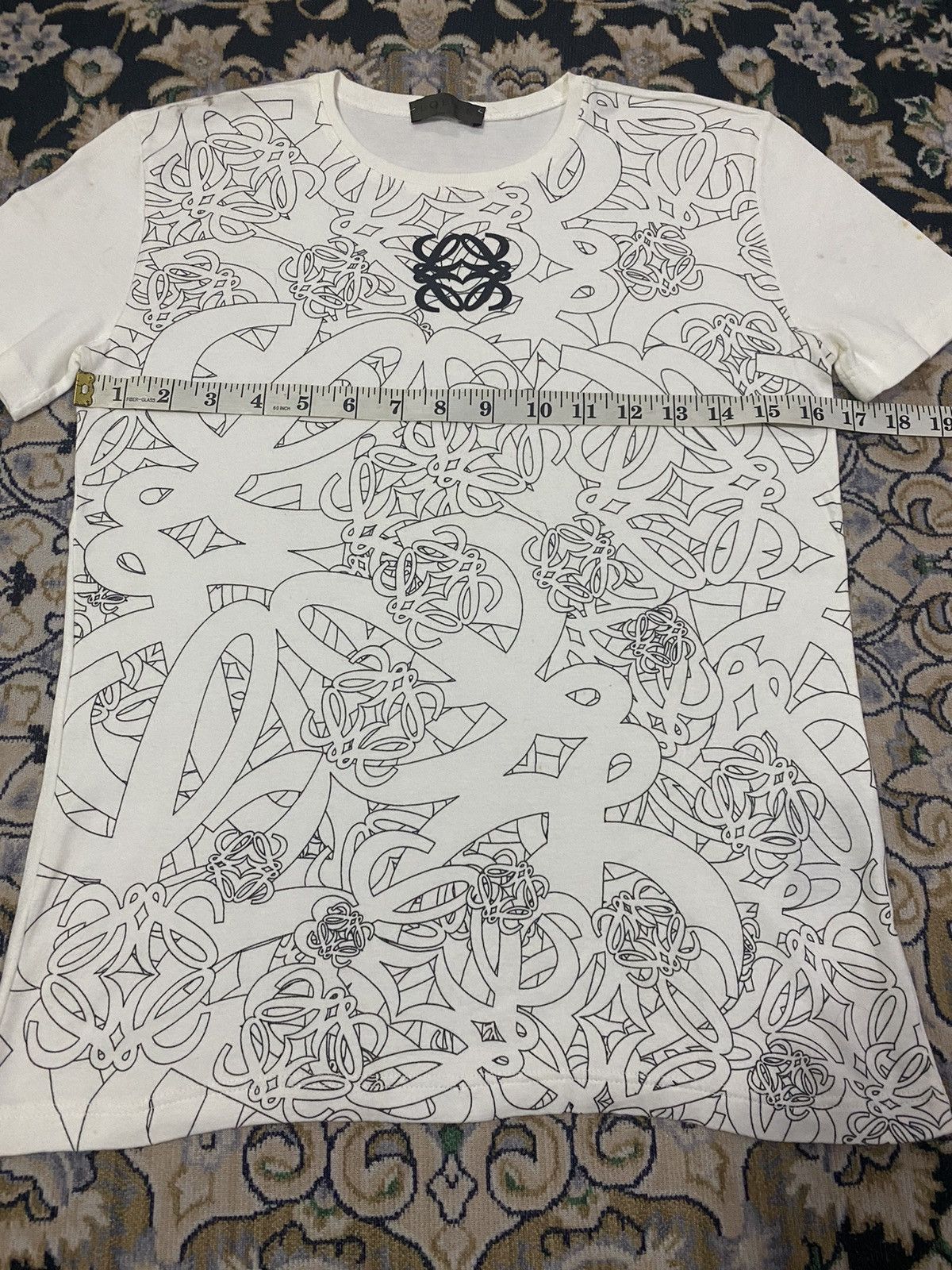 Loewe Loewe Anagram Fullprint tee Size S / US 4 / IT 40 - 9 Thumbnail