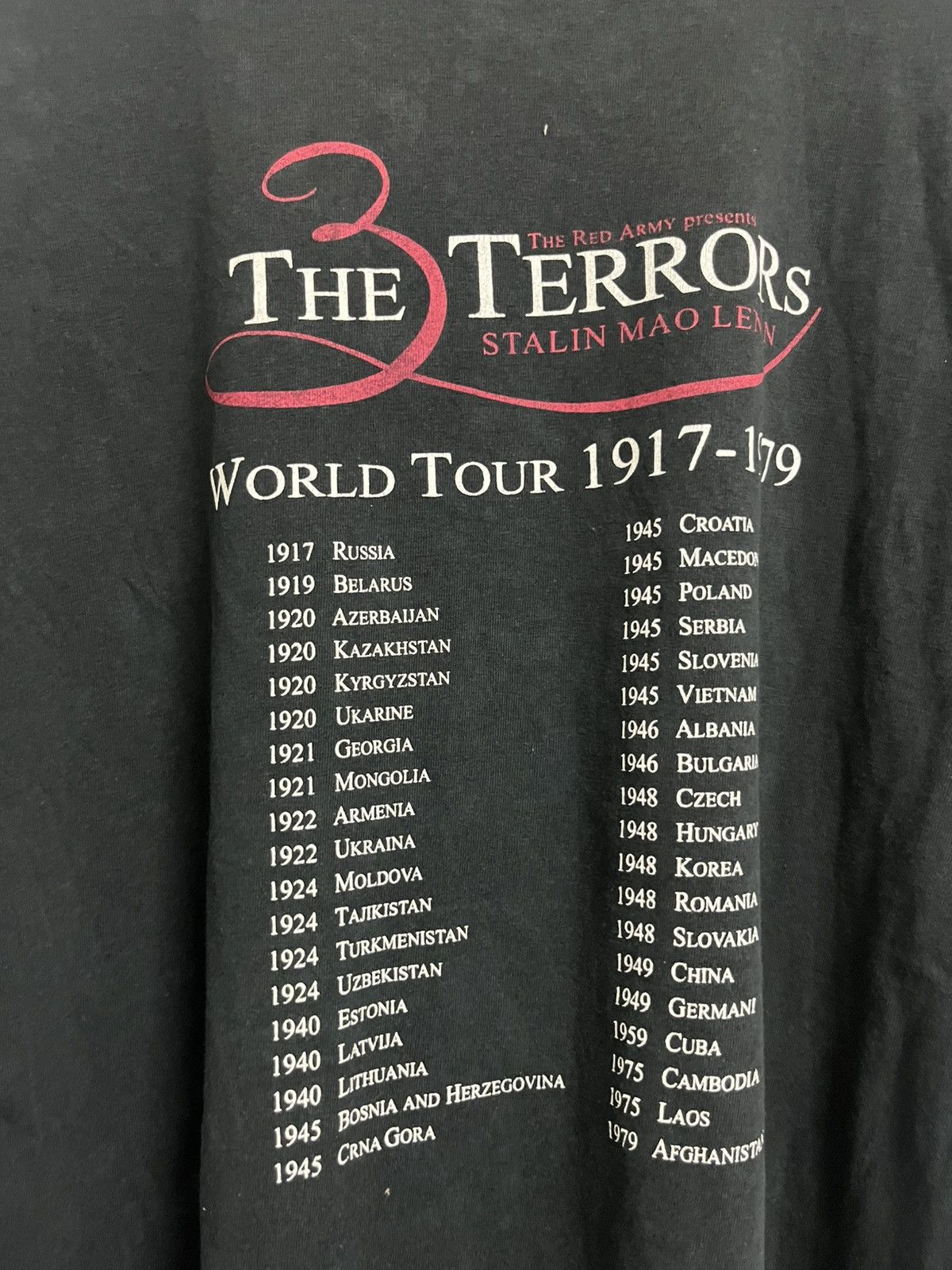 Seditionaries 💥Vintage Y2K ANARCHY The Red Army 3 Terrors Lenin Stalin Size US XL / EU 56 / 4 - 7 Thumbnail