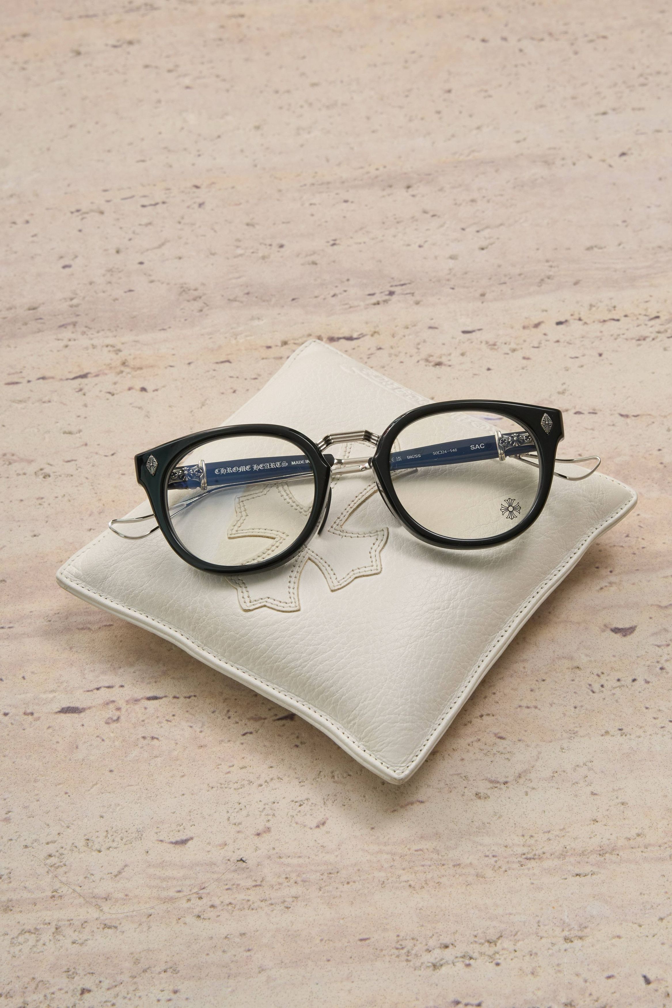 Chrome Hearts Chrome Hearts SAC BK/SS Glasses Size ONE SIZE - 4 Thumbnail