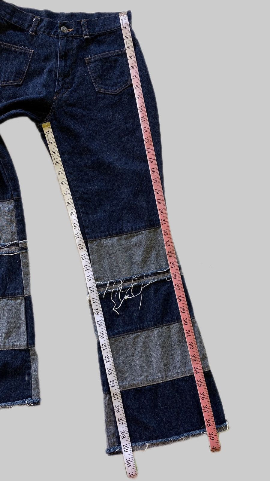 Japanese Brand Vintage Hagi Jeans Hysteric Glamour Inspired Made in Japan Size US 27 - 5 Thumbnail