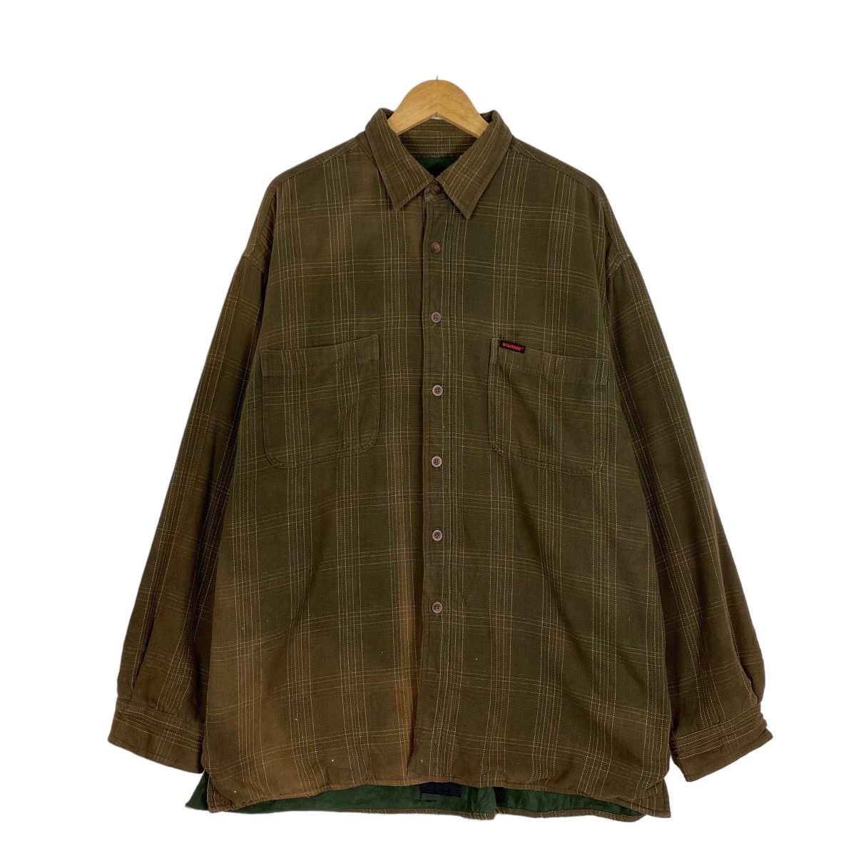 Japanese Brand WOLVERINE BOOTS AND GEAR TARTAN JACKET Size US L / EU 52-54 / 3 - 1 Thumbnail
