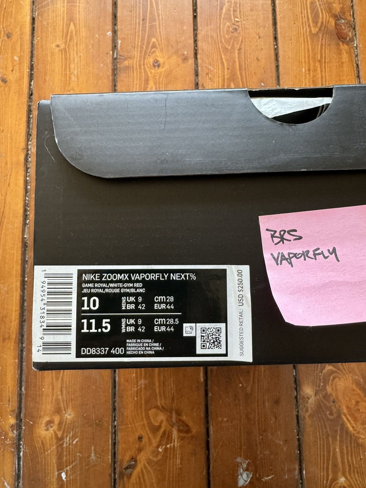 Nike Nike ZoomX Vaporfly Next Size US 10 / EU 43 - 4 Thumbnail