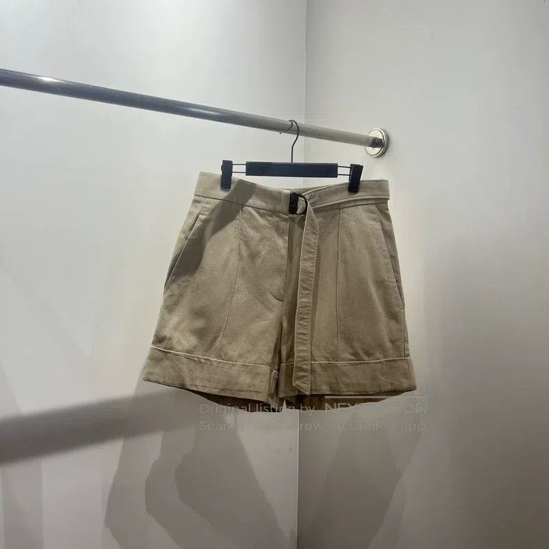Brunello Cucinelli Brunello Cucinelli 23s Pinball Belt Shorts Size 28" / US 6 / IT 42 - 1 Thumbnail