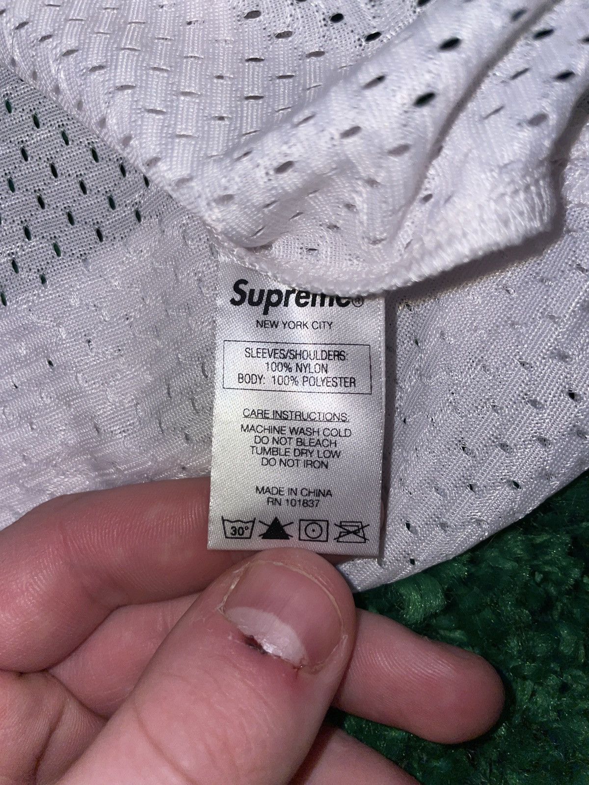 Supreme 2013 Supreme Jesus Football Jersey Size XL Size US XL / EU 56 / 4 - 5 Thumbnail