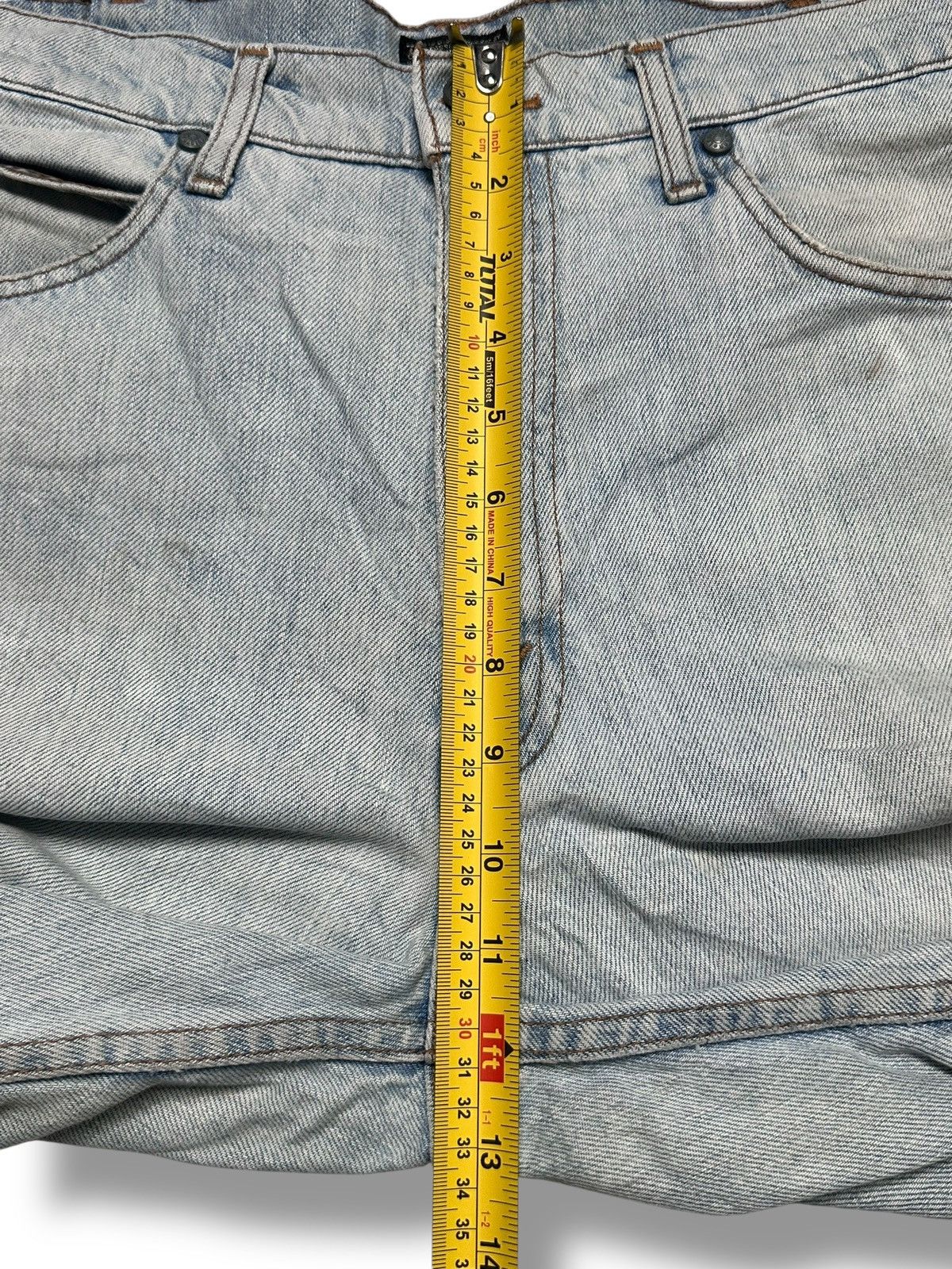 Levi's Levis 1991 Dixhuit Big E Black Tab Straight Leg & BlueWash Size US 34 / EU 50 - 20 Thumbnail