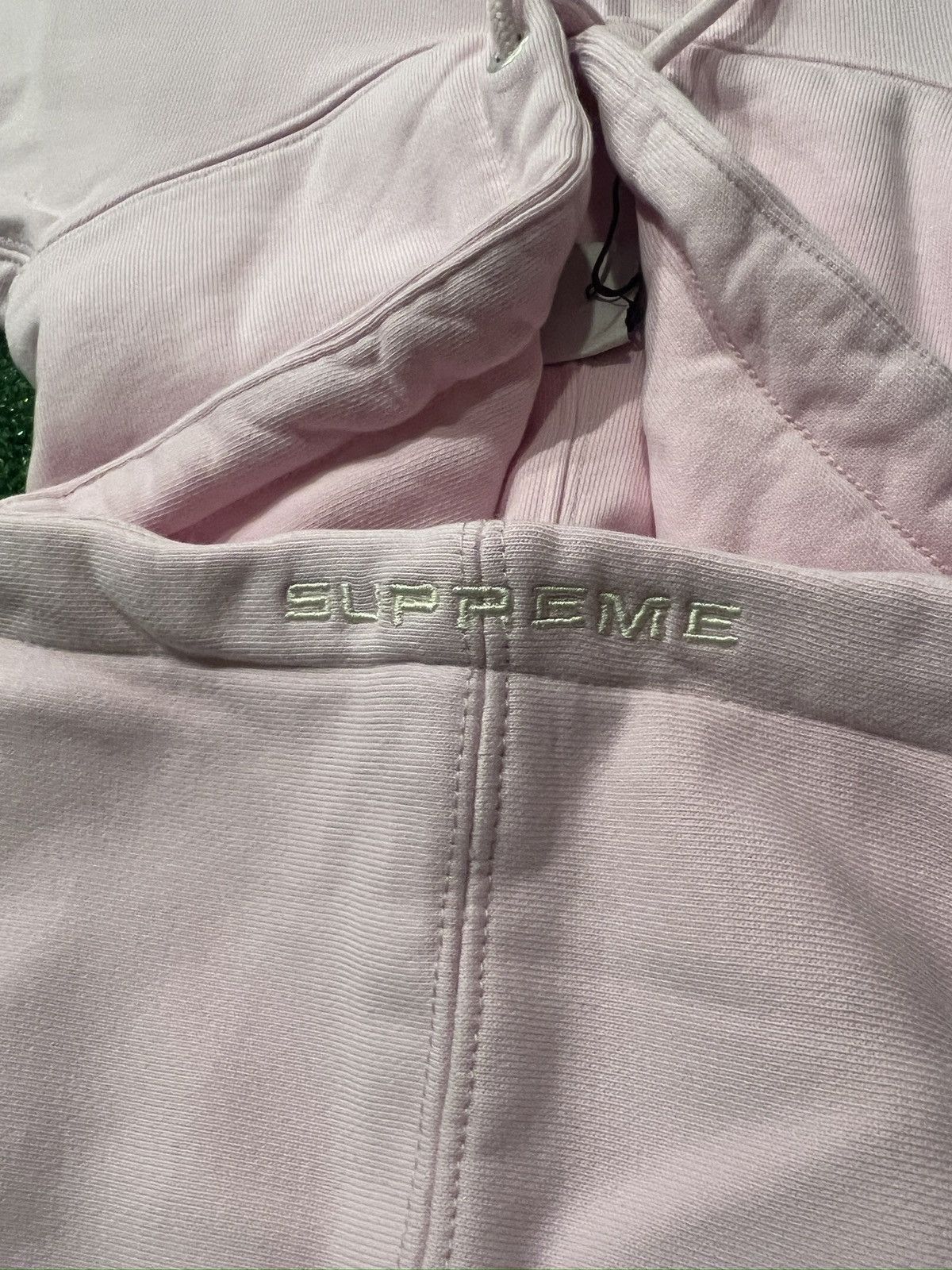 Nike × Supreme Supreme Nike Hooded Sweatshirt Light Pink Size US XL / EU 56 / 4 - 8 Thumbnail