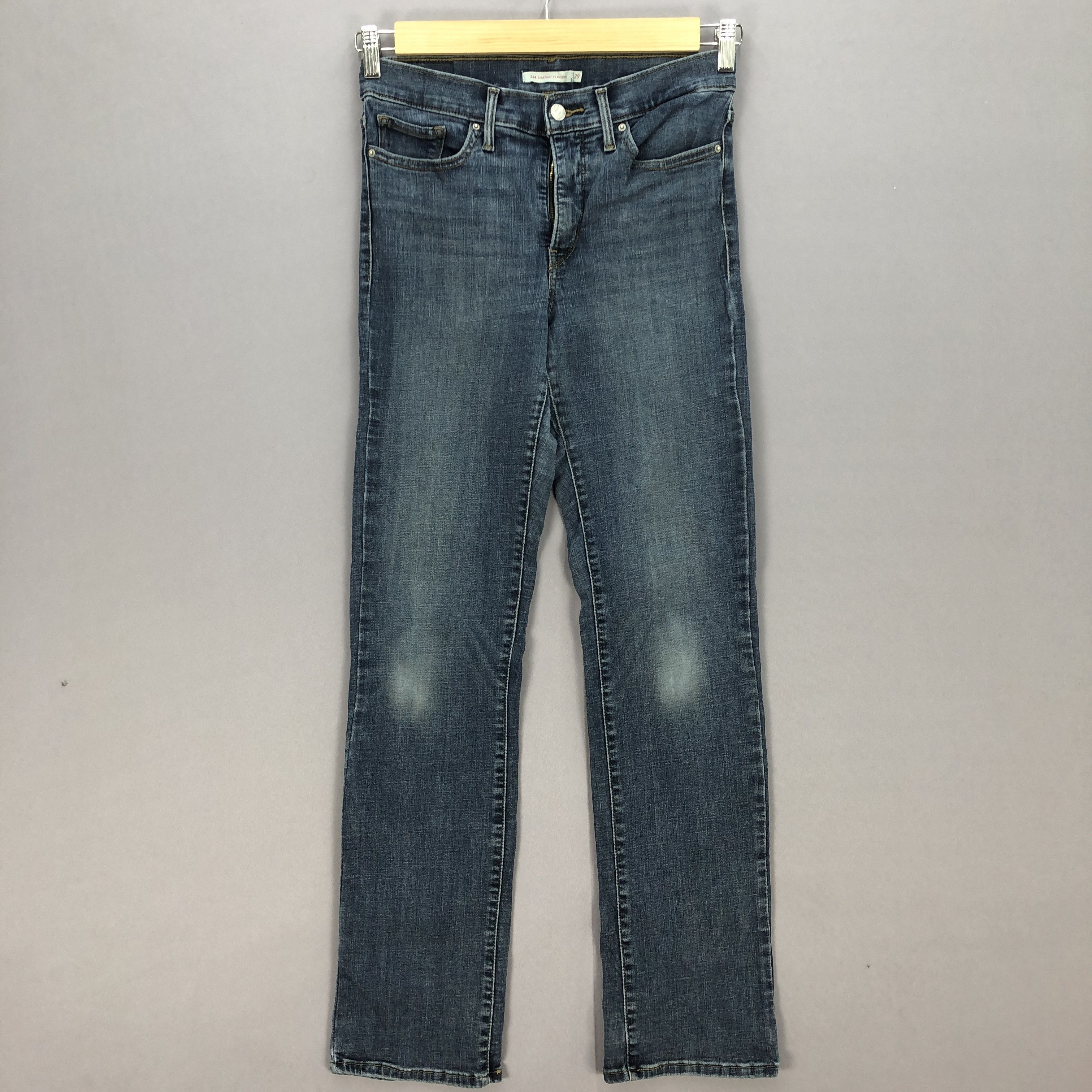 Levi's Vintage Y2K Levis Faded Jeans Levi's 314 Light Wash Denim Size 28" / US 6 / IT 42 - 1 Thumbnail