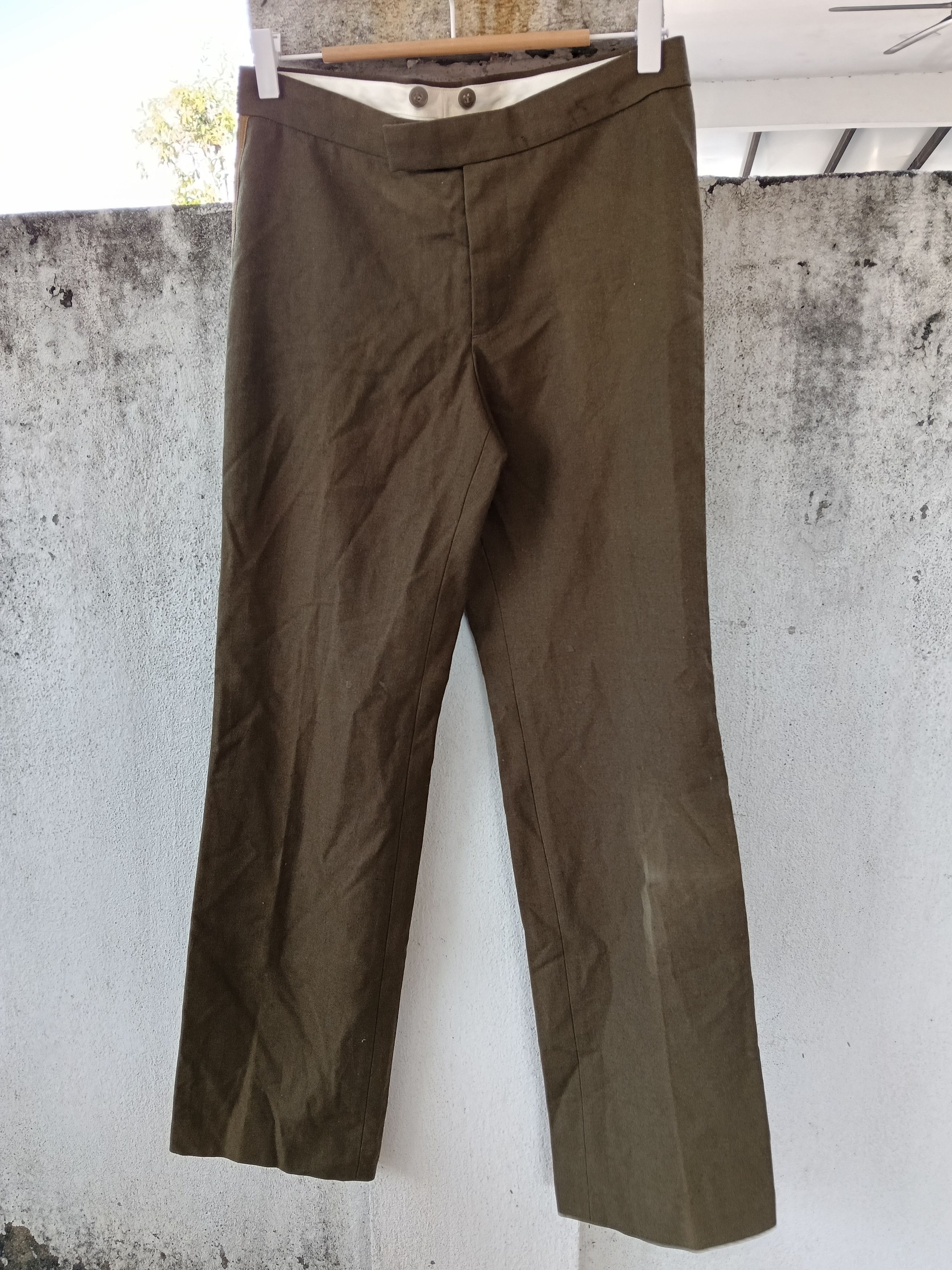 Japanese Brand 💥 Hemwork Unlimited Japanese Wool Pants 💥 Size US 30 / EU 46 - 2 Thumbnail