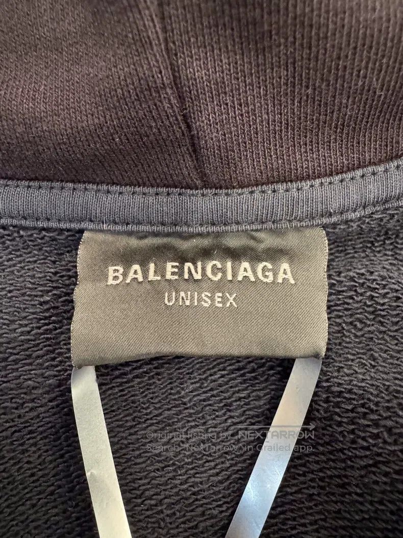 Balenciaga Balenciaga Black sticky note logo men's jacket Size US M / EU 48-50 / 2 - 6 Thumbnail
