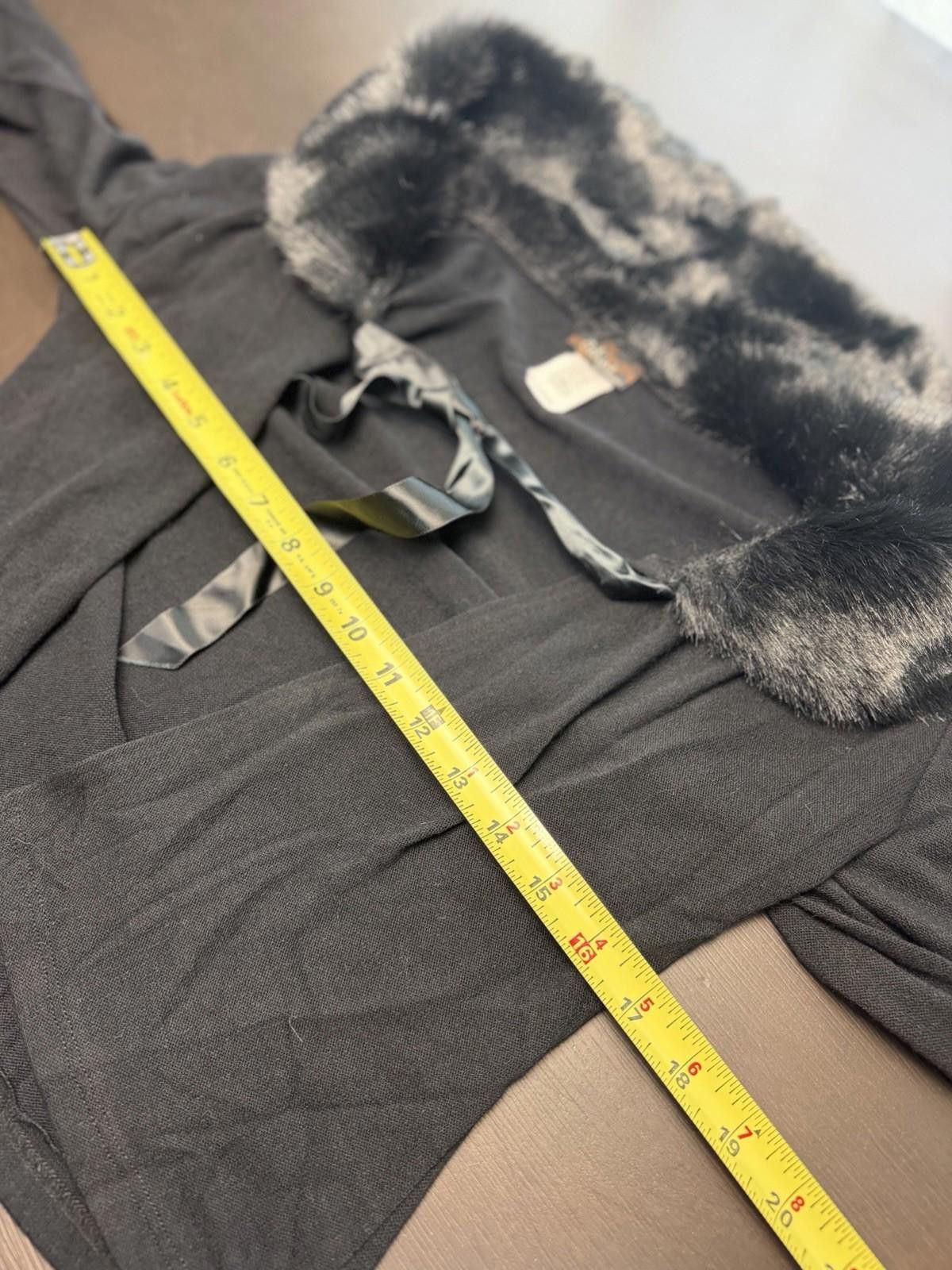 Other Y2K Celine by Champion Black Faux Fur Collar Large Size L / US 10 / IT 46 - 6 Thumbnail