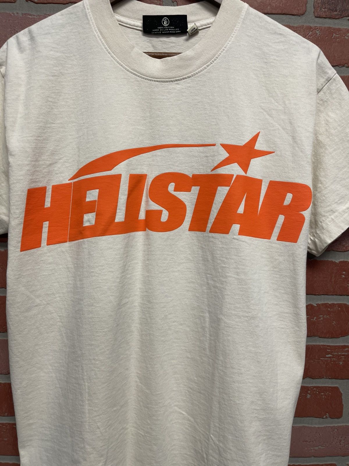 HELLSTAR Size XS - Hellstar Classic Tee Shirt Orange Print Size US XS / EU 42 / 0 - 4 Thumbnail