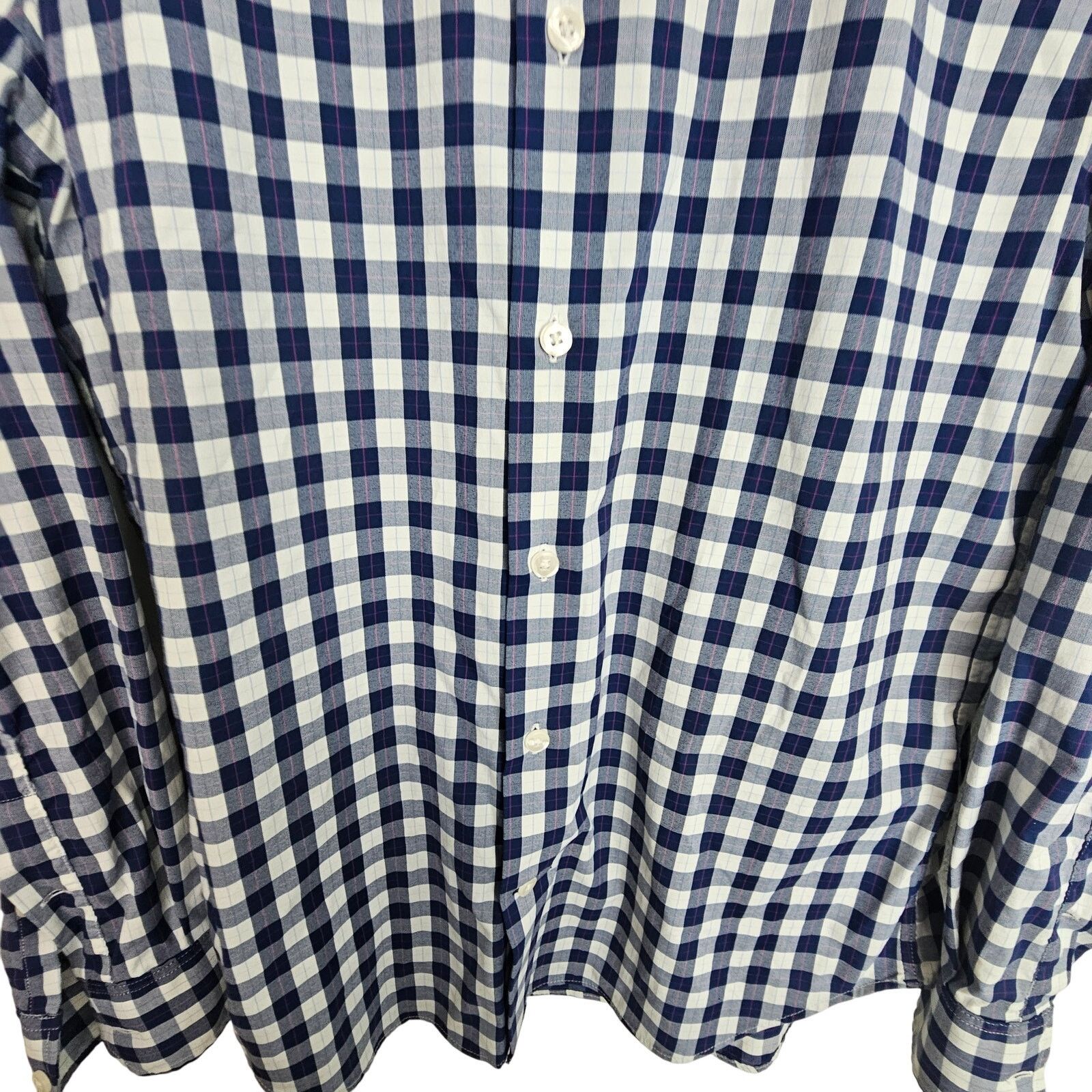 Bonobos Bonobos Mens Checker Dress Shirt Sz M Tailored Fit Career Size US M / EU 48-50 / 2 - 3 Thumbnail