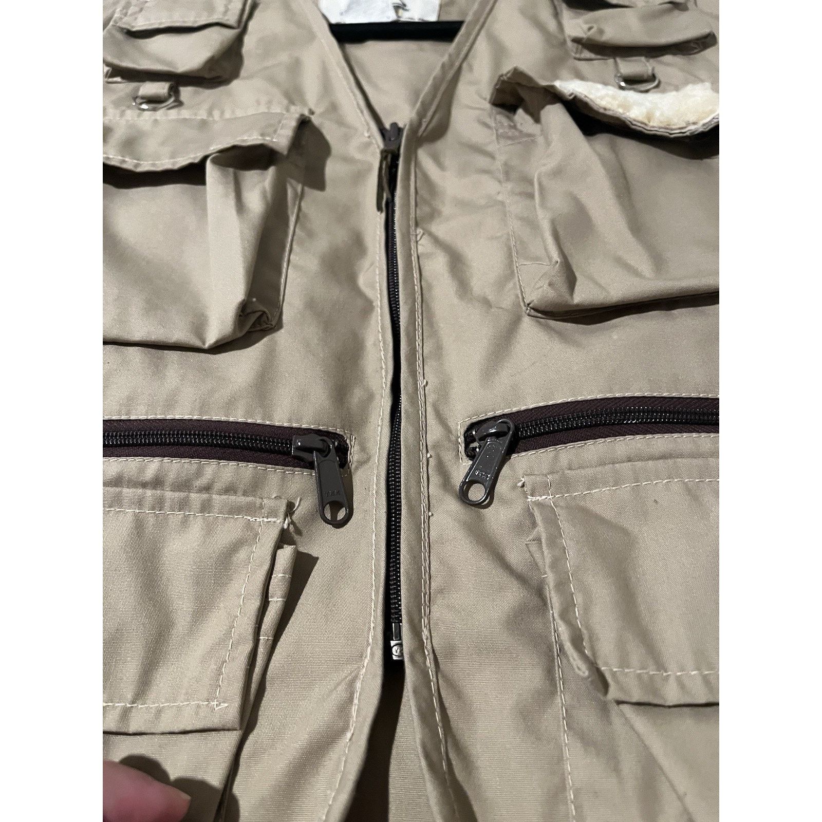 Other Vintage Stansport Fishing Vest Mens Large Khaki Multi Pocket Size US L / EU 52-54 / 3 - 5 Thumbnail