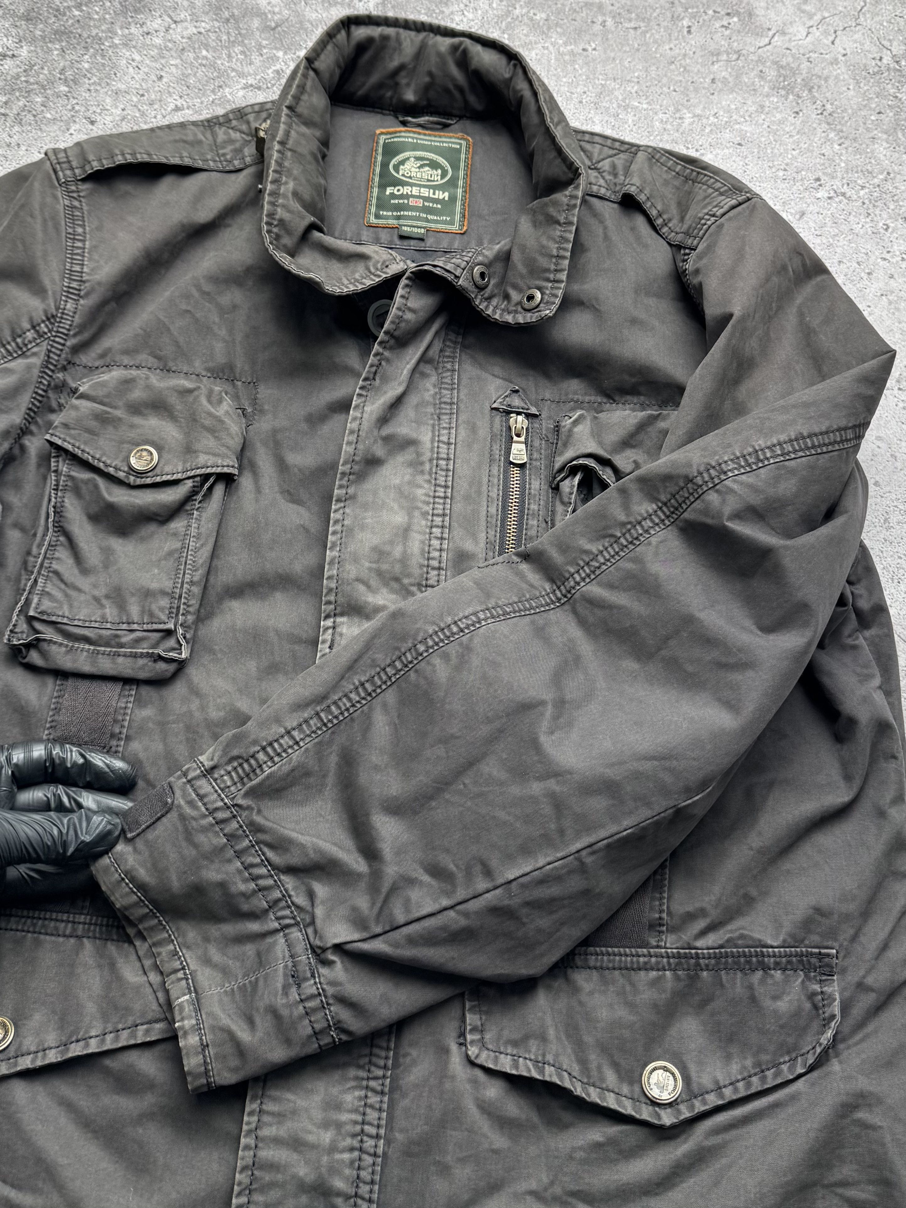 Vintage Vintage Military Utility Style Jacket Multi Pocket Zip Size US L / EU 52-54 / 3 - 4 Thumbnail