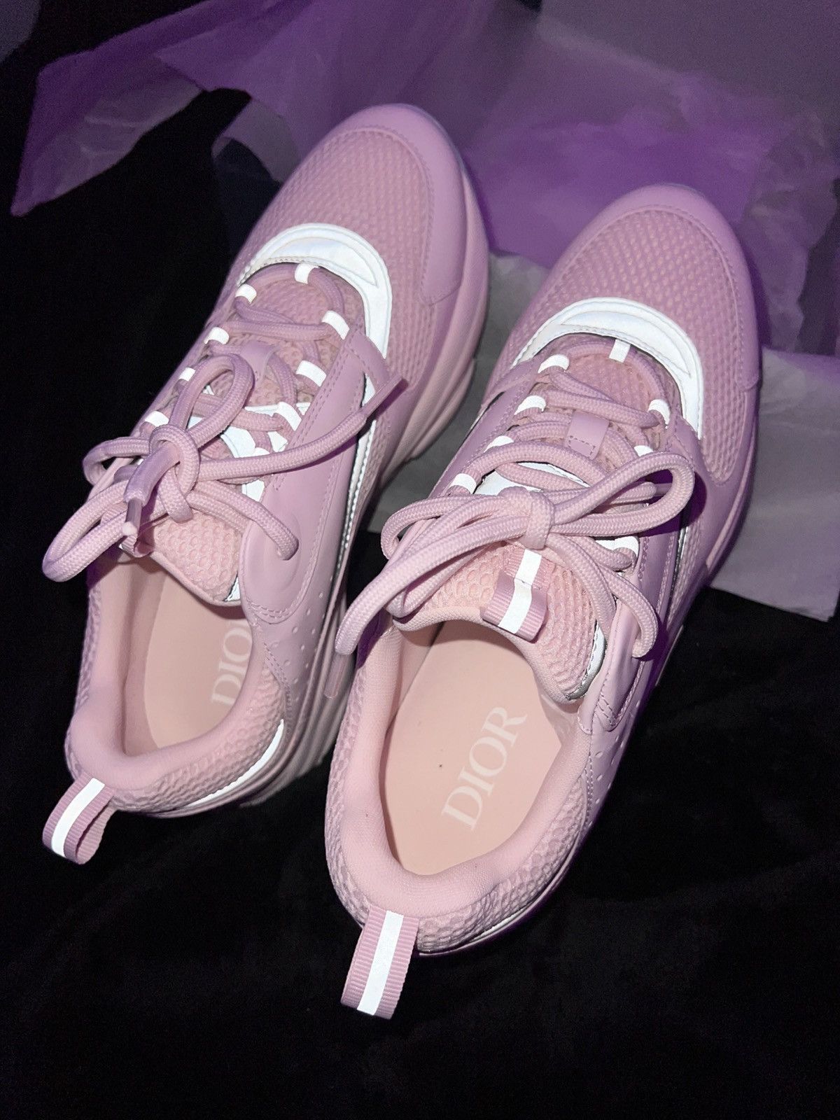Dior Christian Dior b22 “pink” Size US 12 / EU 45 - 7 Thumbnail