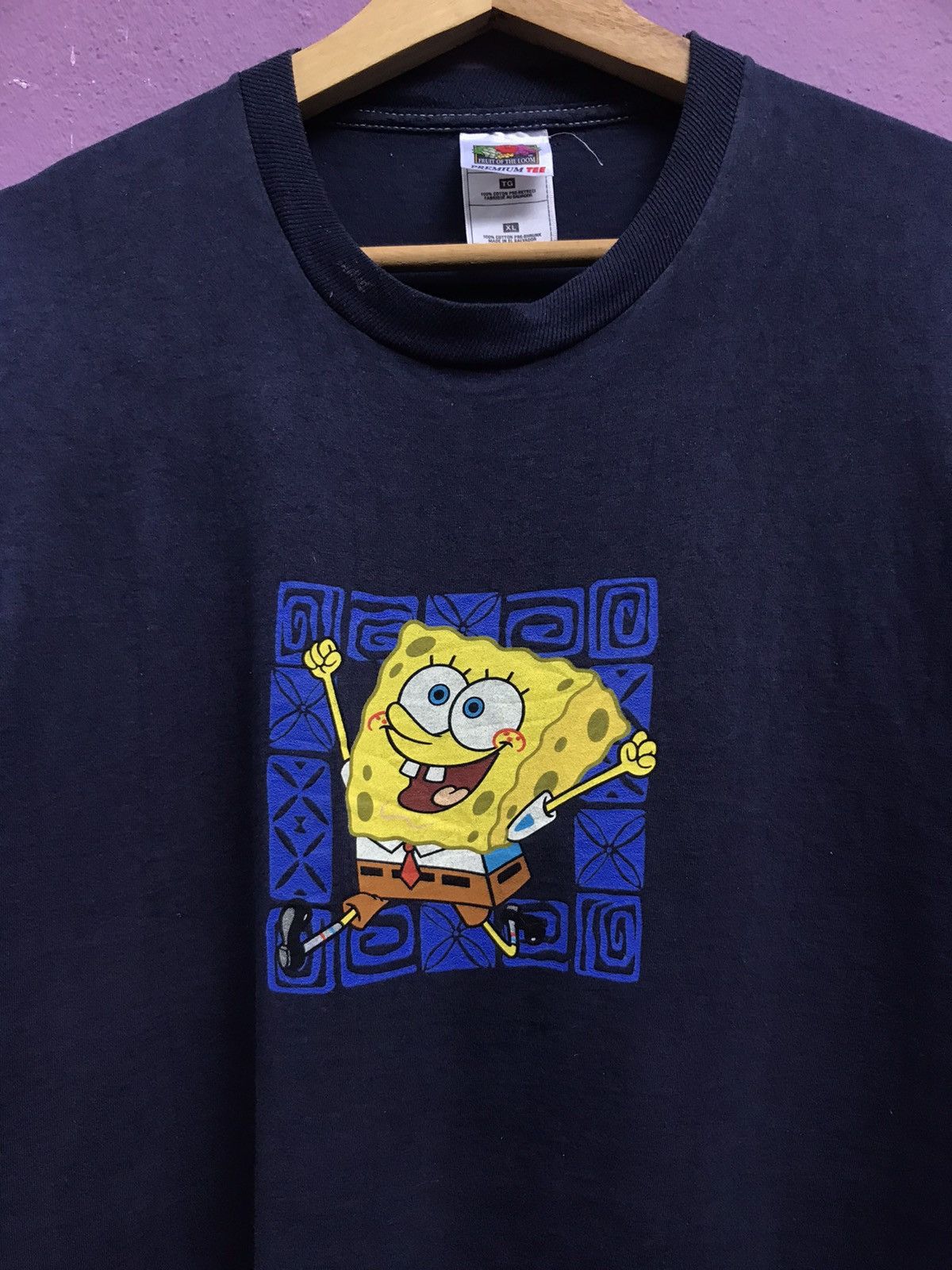 Cartoon Network × Nickelodeon × Vintage Vintage SpongeBob Square pants Size US XL / EU 56 / 4 - 3 Thumbnail