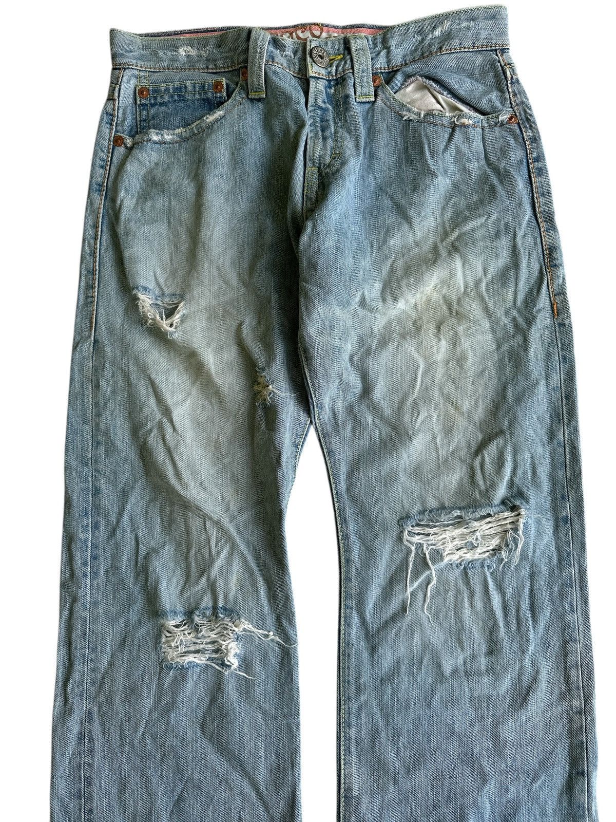 Vintage Distress Style Coco LuLu Denim 🎌💥 Size US 34 / EU 50 - 4 Thumbnail