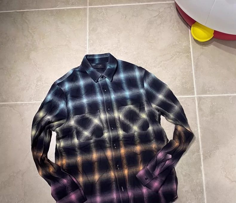 AMIRI 19SS tie-dyed shirt