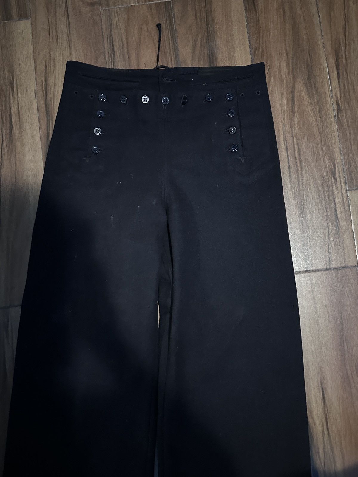 Vintage Vintage Black U.S. Navy Sailor Pants Size US 30 / EU 46 - 1 Thumbnail