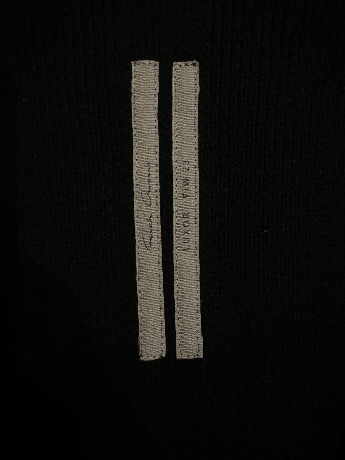 Rick Owens Wool Tank Top Size US M / EU 48-50 / 2 - 4 Thumbnail