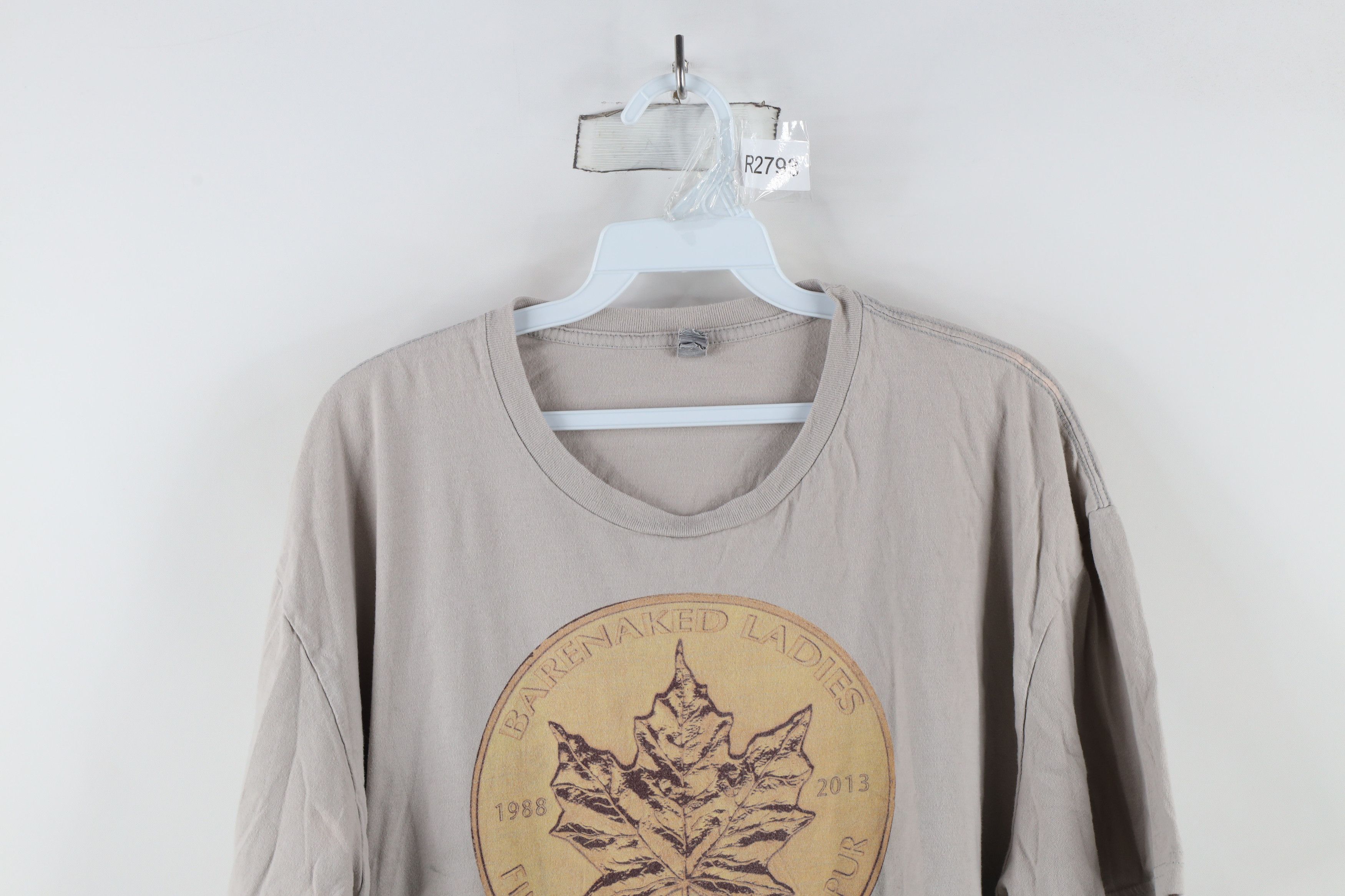 Vintage Vintage Y2K 2013 Tour Barenaked Ladies Band T-Shirt Gray Size US XL / EU 56 / 4 - 2 Thumbnail