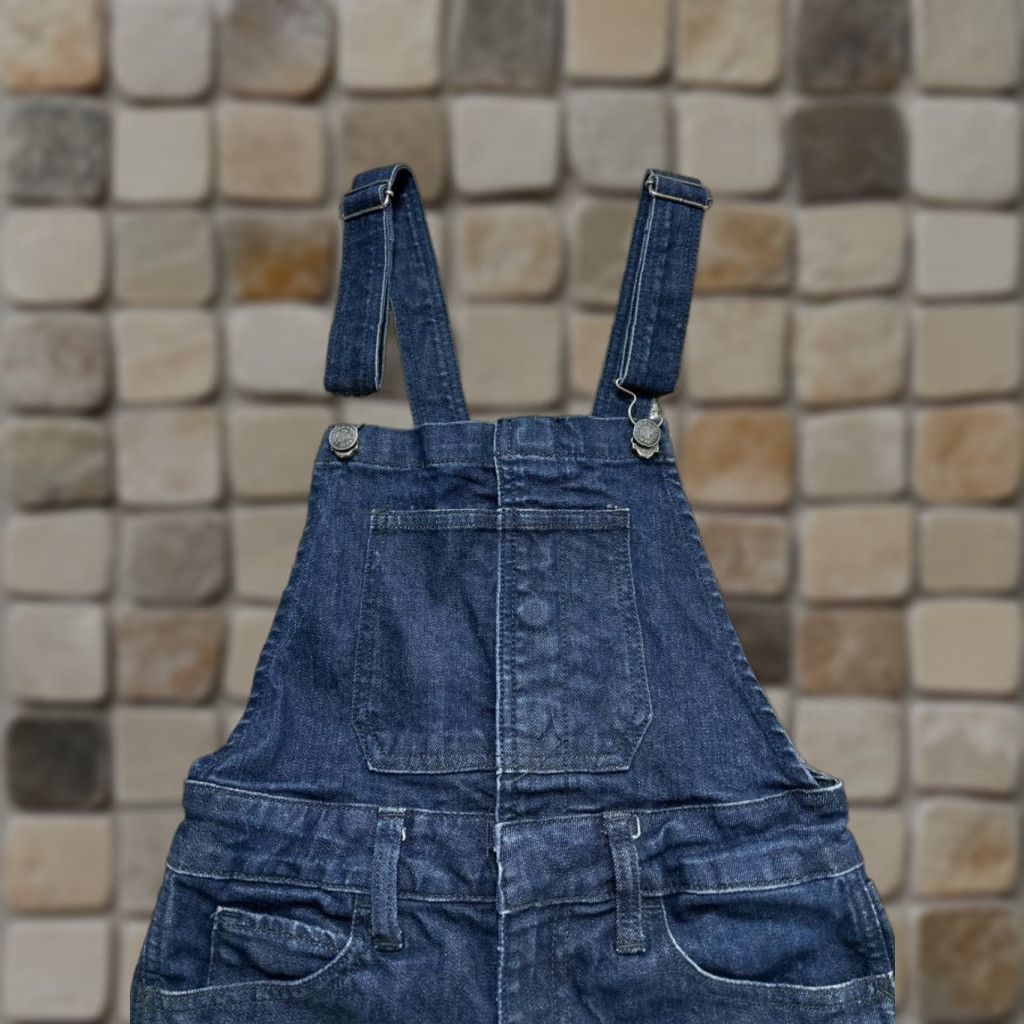 Lucky Brand Lucky Brand Overalls 0/25 Blue Cotton Denim Workwear Shirt One-Piece Women XS? Size 25" / US 0 / IT 36 - 1 Thumbnail