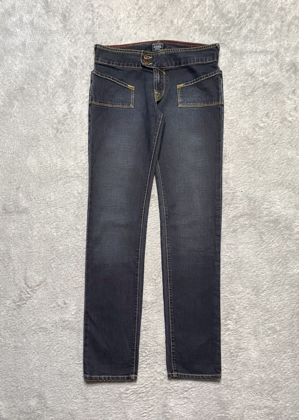 Von Dutch Vintage Y2k Von Dutch Low Rise Denim Blue Jeans Skinny y2k Size 25" / US 0 / IT 36 - 1 Thumbnail