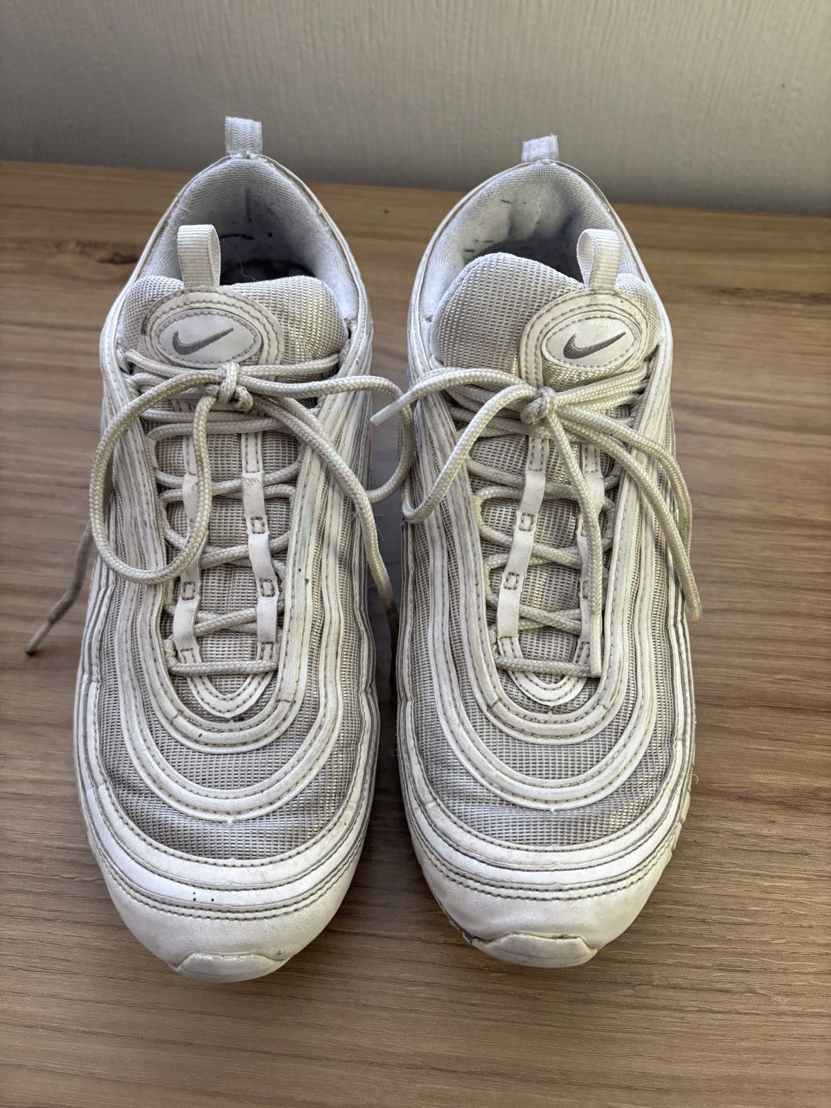 Nike Nike Air Max 97 - Triple White Size US 10.5 / EU 43-44 - 3 Thumbnail