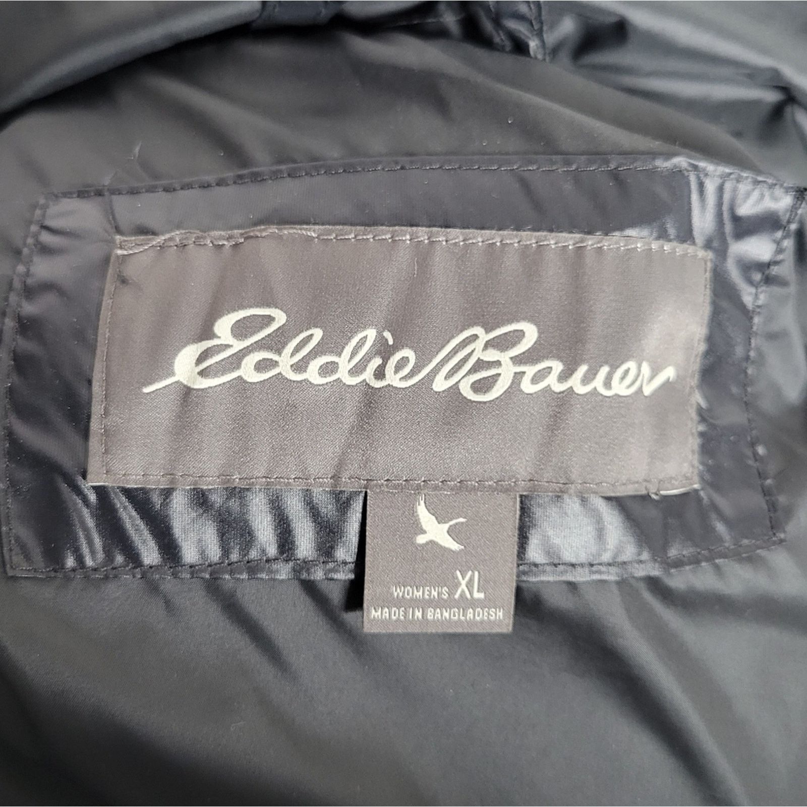 Eddie Bauer Eddie Bauer Trinity Feather Down Filled Black Parka, size XL Size XL / US 12-14 / IT 48-50 - 6 Thumbnail
