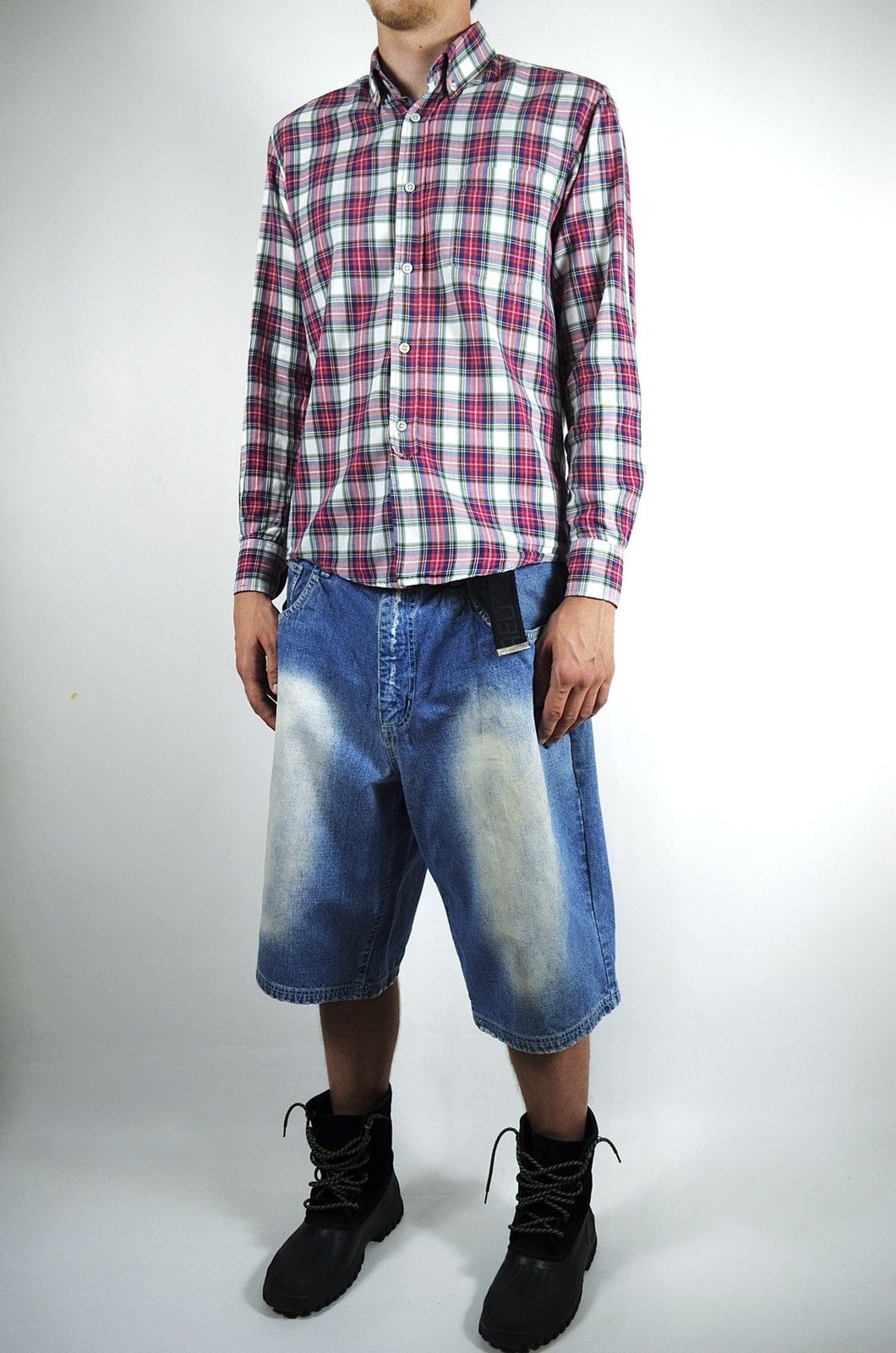 Our Legacy Our Legacy Flannel Plaid Check Long Sleeve Shirt Size US S / EU 44-46 / 1 - 2 Thumbnail