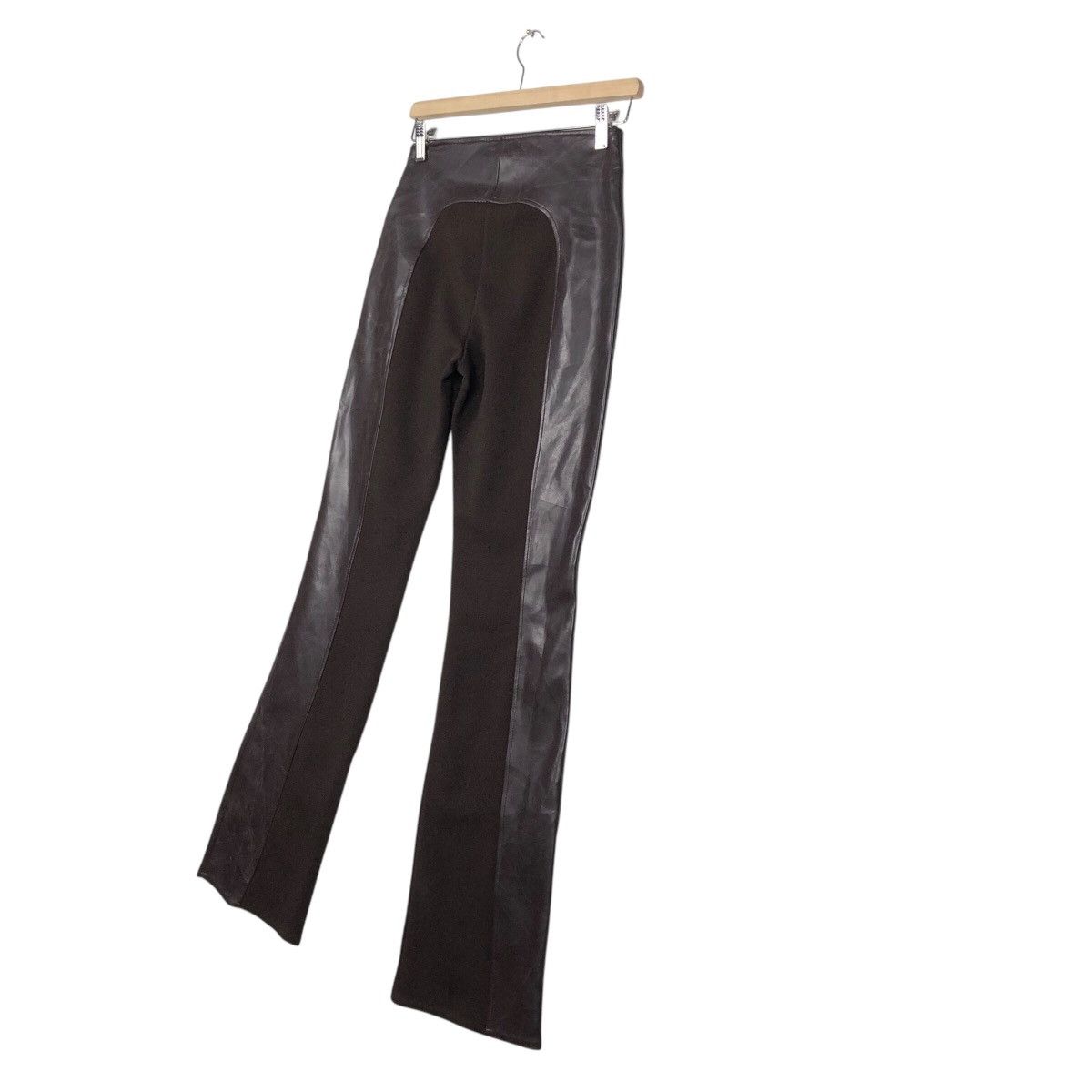 Genuine Leather 📌Vintage Runway Soft Leather Pants Morgan Japan Size US 26 / EU 42 - 11 Thumbnail