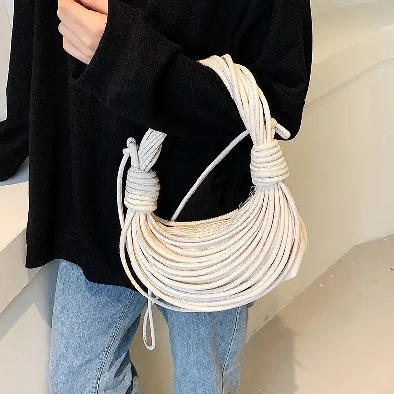 Other Streetwear Rope Knotted Half-Moon Bag Size ONE SIZE - 4 Thumbnail