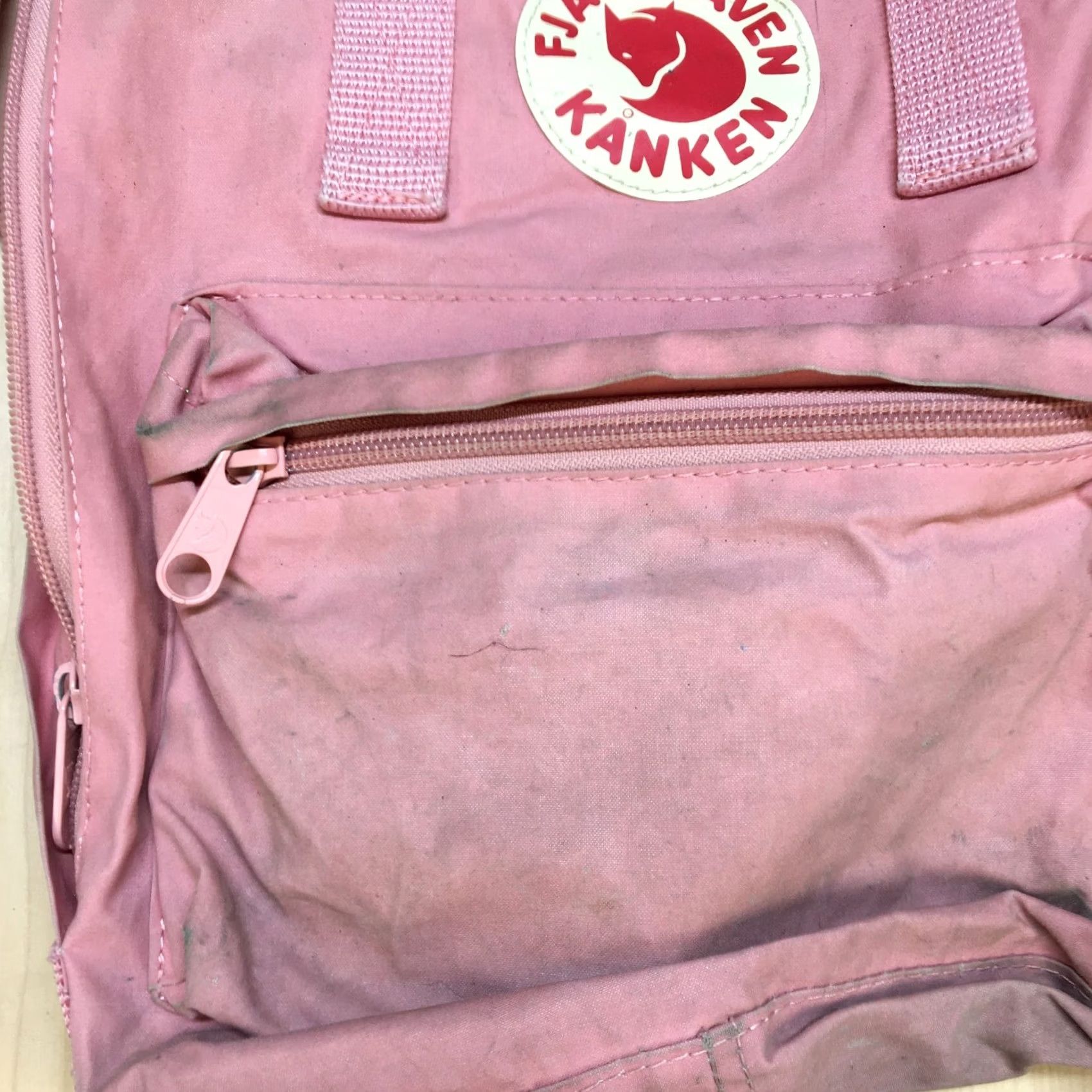 Vintage Fjällräven Kanken Backpack Pink Mini Womens Adults 23510 Size ONE SIZE - 2 Thumbnail